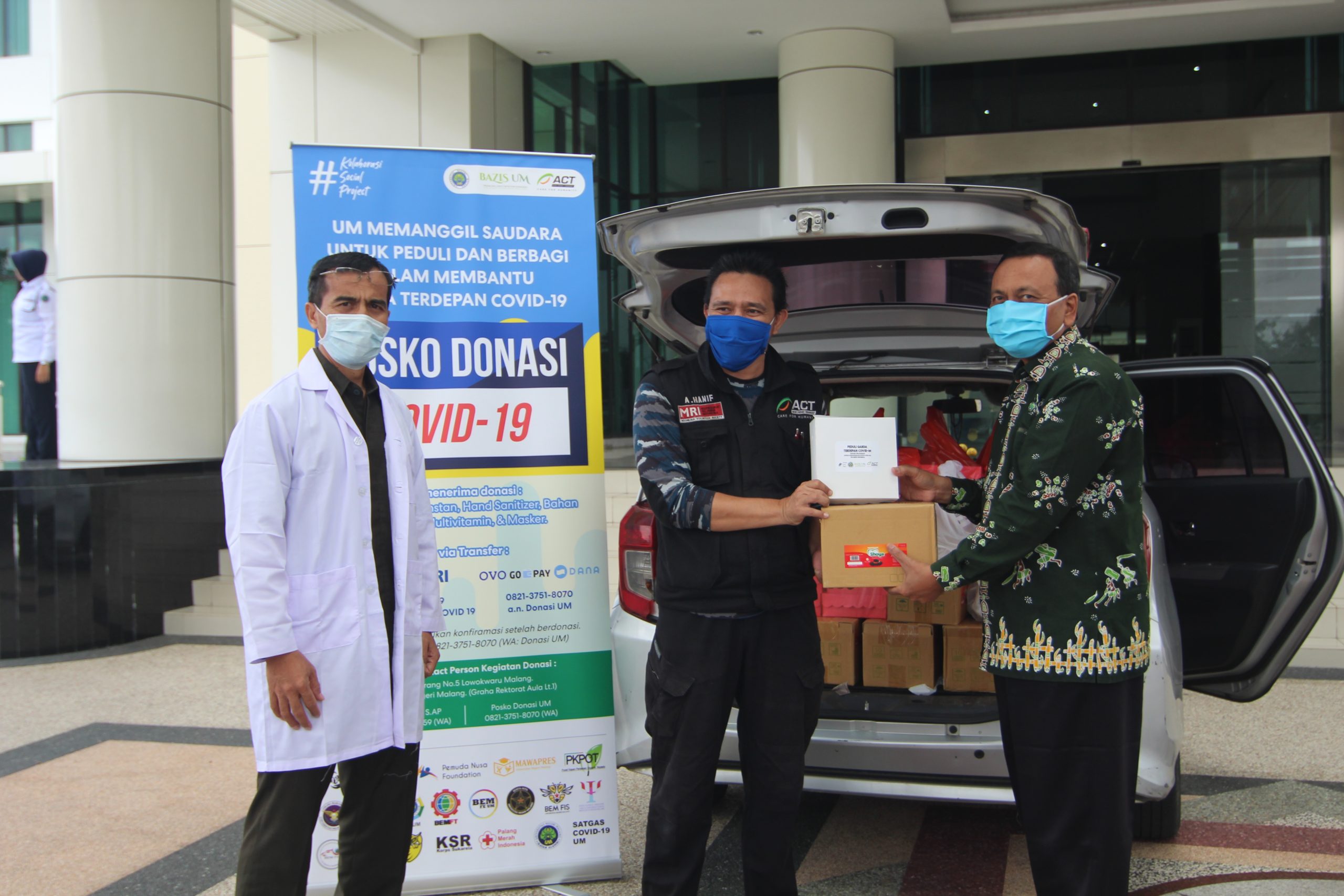 Pers Release: UM Galang dan Salurkan Donasi Gerakan Peduli Garda Terdepan Covid-19