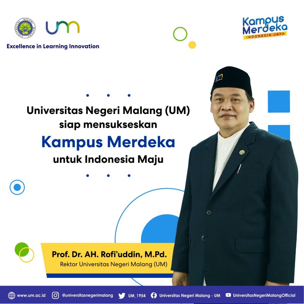 Rektor UM Respon Positif Peluncuran Logo Kampus Merdeka | Universitas