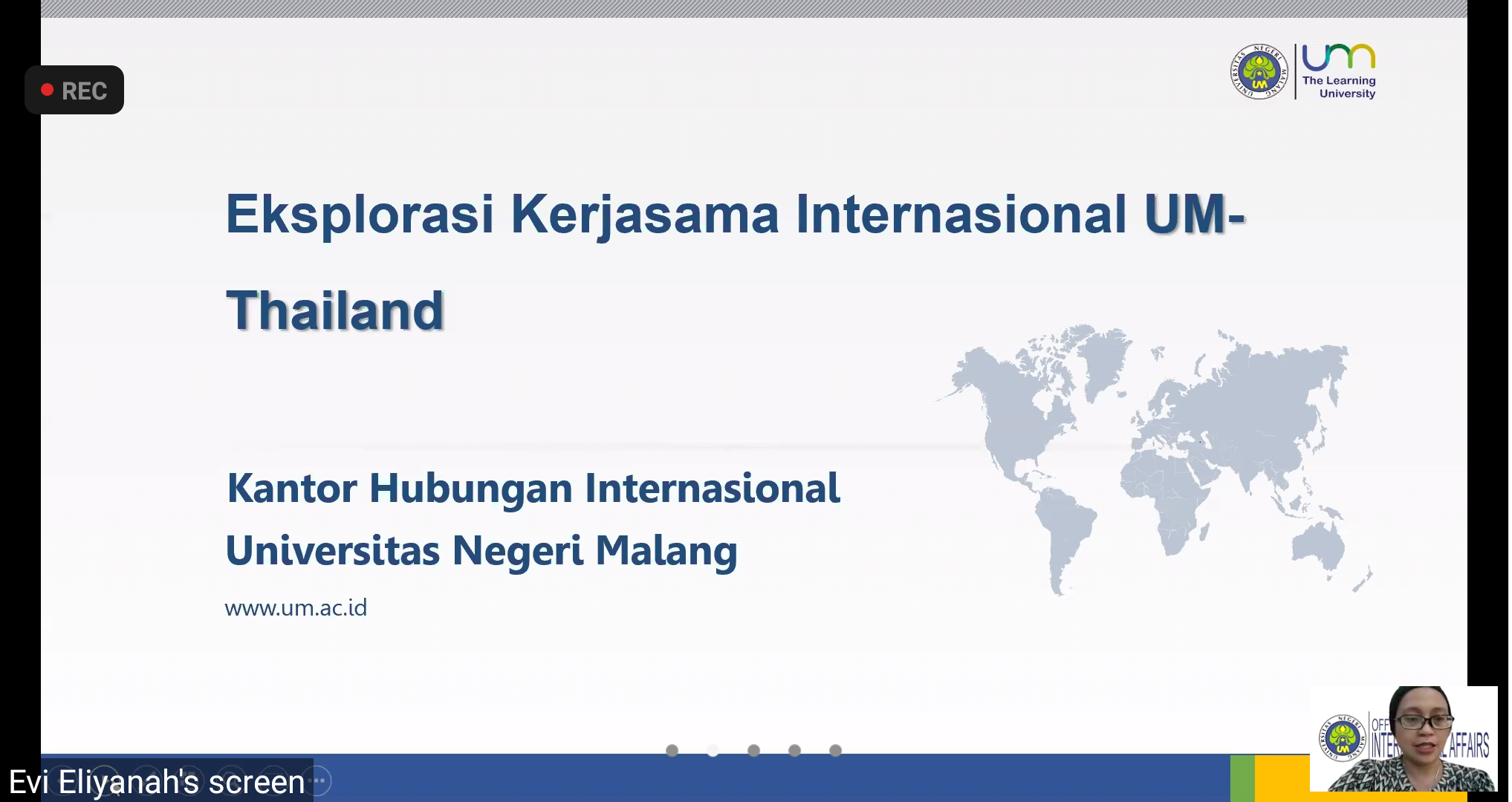 UM  Tingkatkan Kerjasama Internasional Dengan Thailand