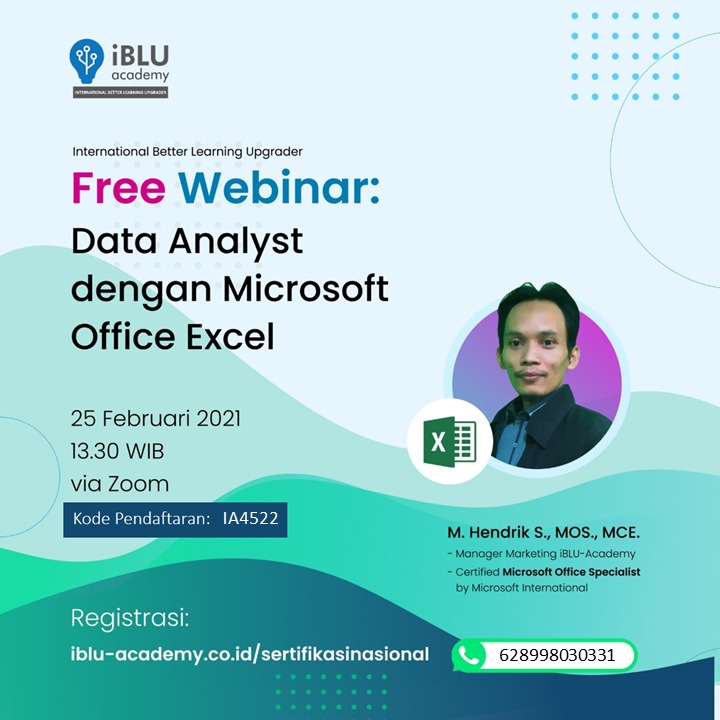 Free Webinar: Data Analyst dengan Microsoft Office Excel | Universitas  Negeri Malang (UM)
