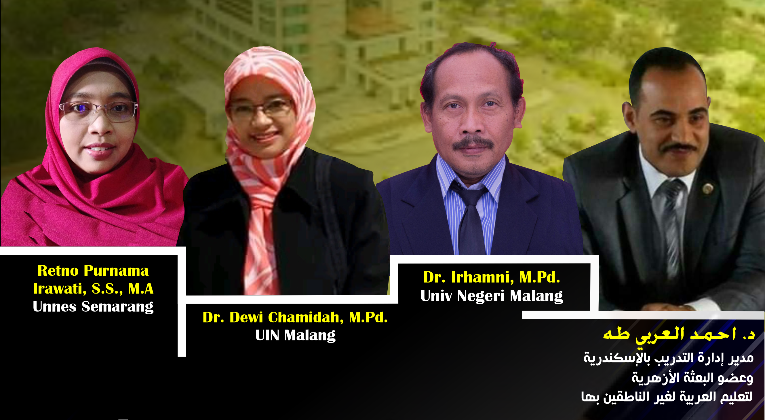 Seminar Nasional KBK Pendidikan Bahasa Arab Dibanjiri Peserta Luar Negeri