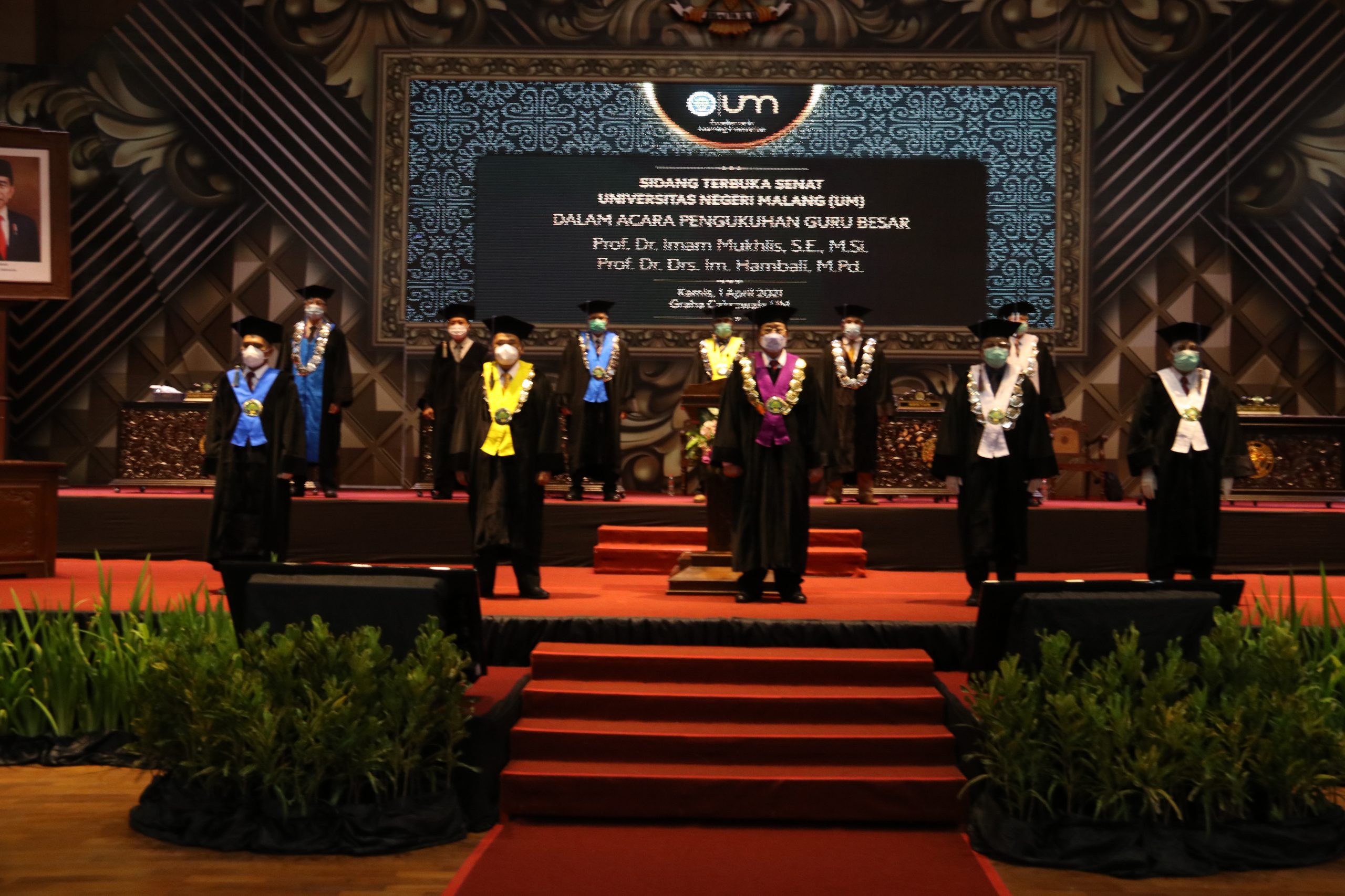 UM Kukuhkan Dua Guru Besar di HUT Kota Malang yang Ke-107
