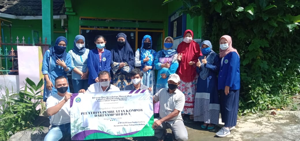 Tim Abdimas IKM FIK UM Galakkan Peduli Lingkungan Saat Pandemi