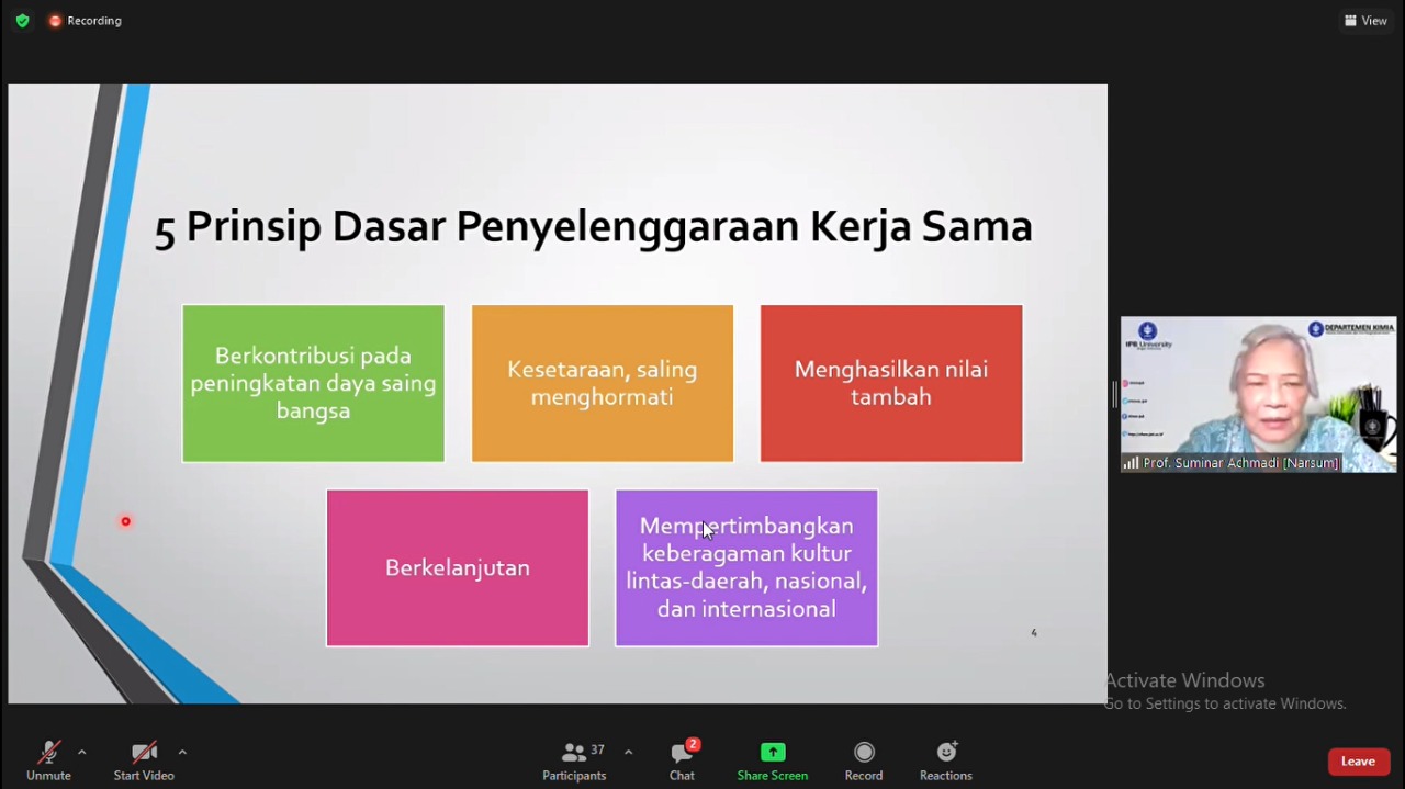 UM Rencanakan Program Kerja Sama Internasional Joint and Double Degree
