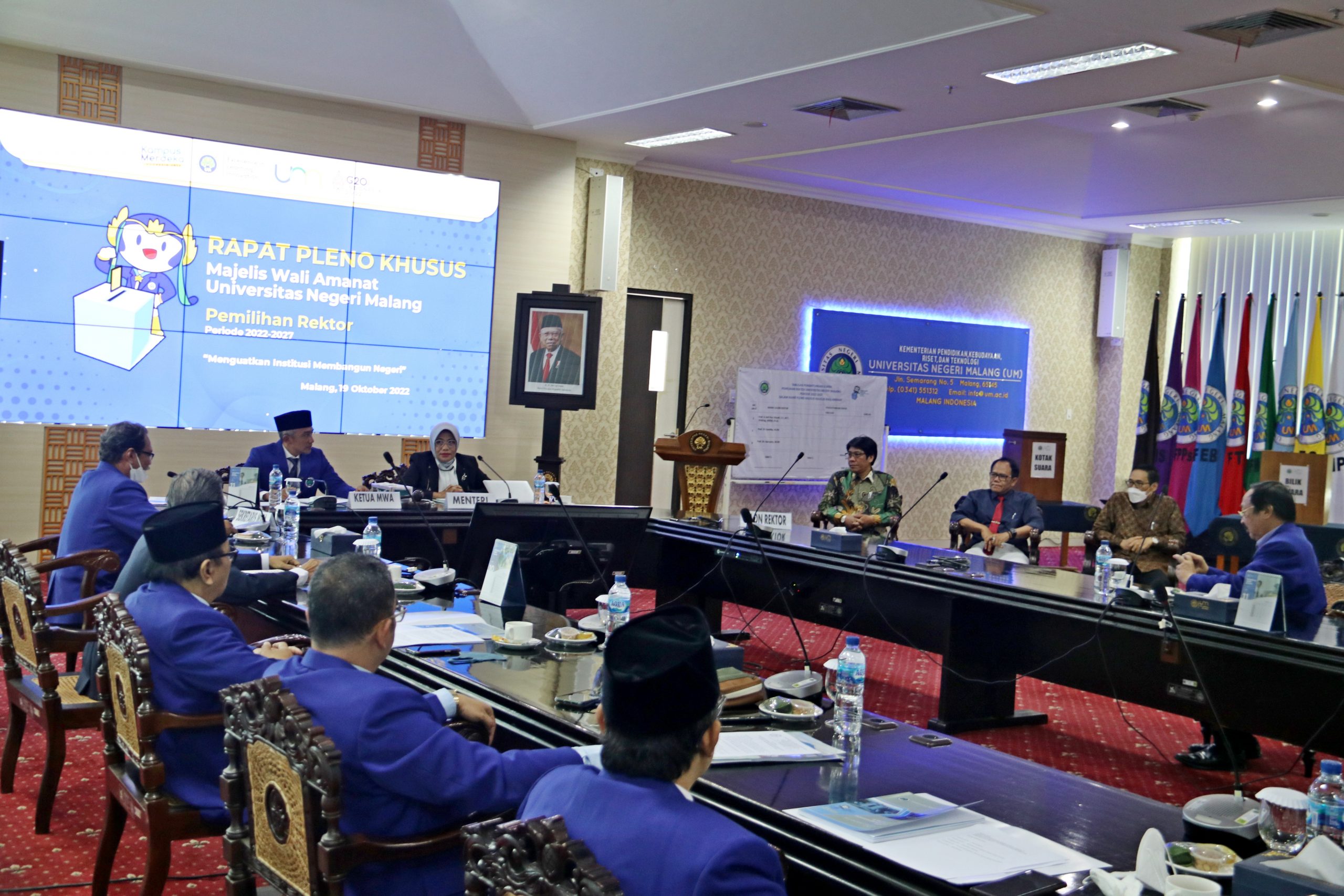 Pemilihan Rektor oleh Majelis Wali Amanat (MWA) Universitas Negeri Malang