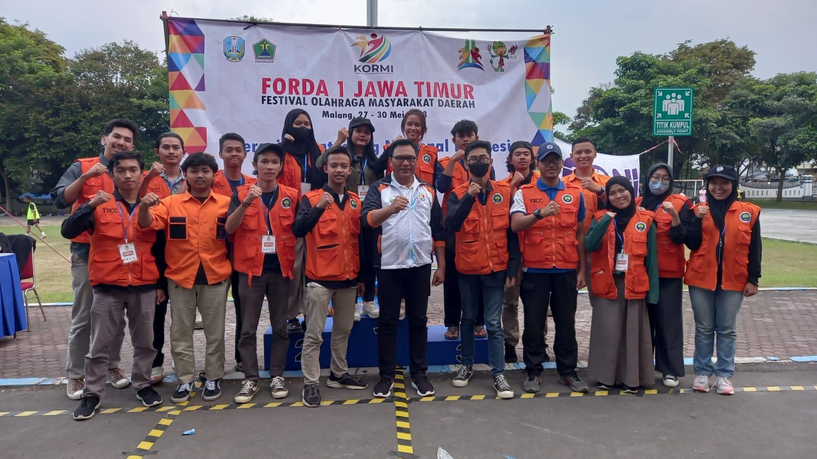 TRCC UM Turut Sukseskan FORDA I JATIM 2023
