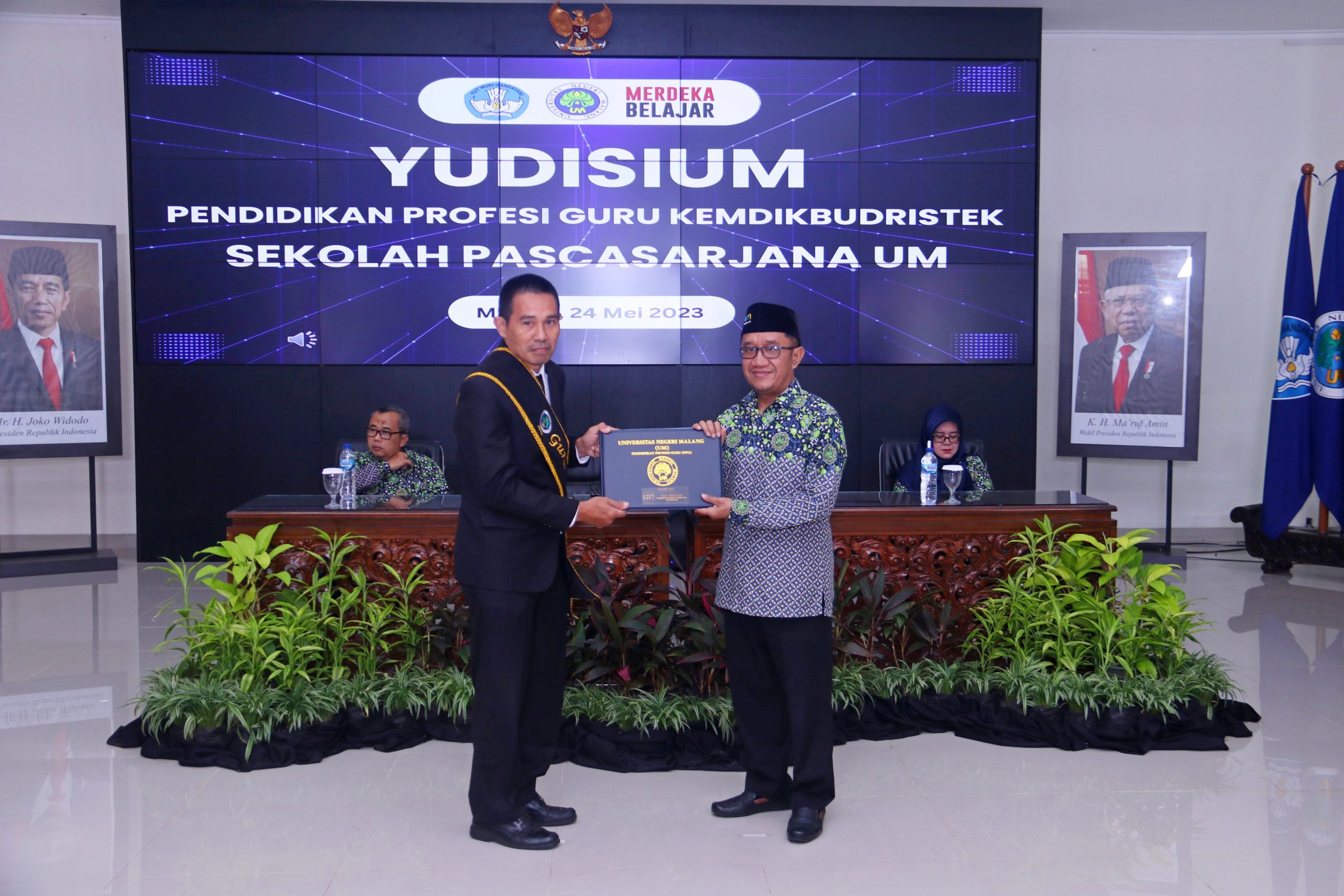 1.474 Mahasiswa PPG Dalam Jabatan Kemdikbudristek  Ikuti Yudisium