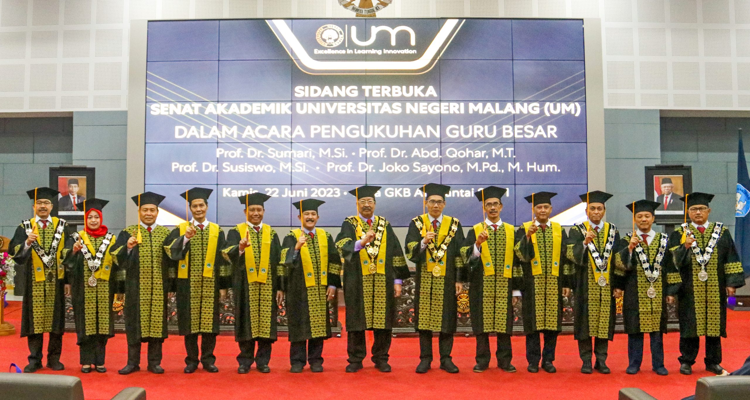 Tambah Empat Guru, Kini UM miliki sekitar Sebelas Persen Profesor 