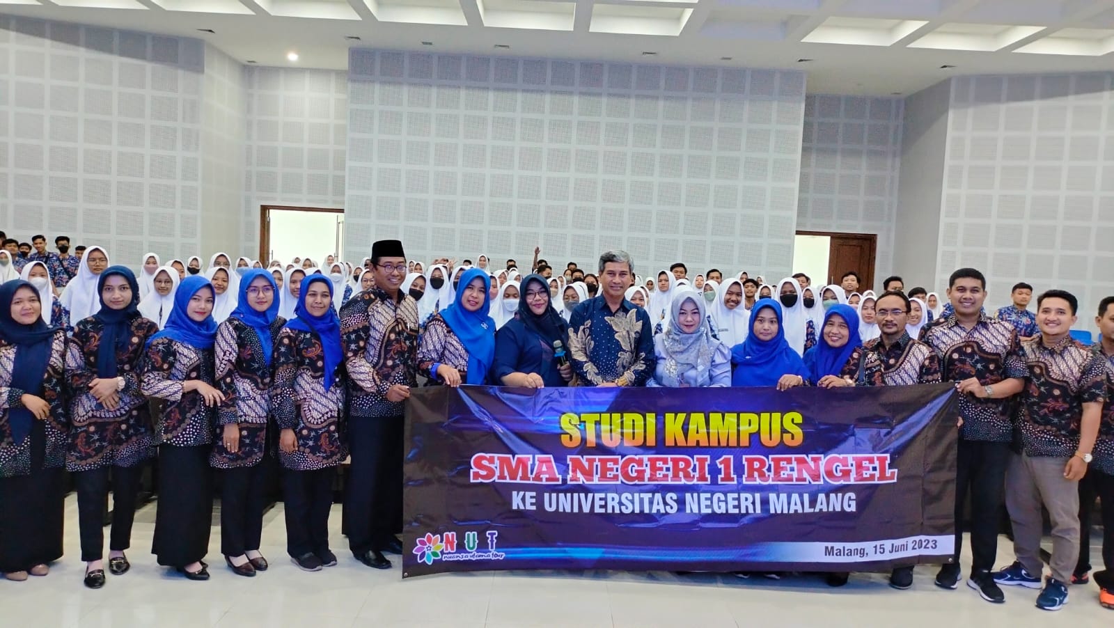 Penerimaan Kunjungan Siswa dan Guru SMAN Rengel Tuban dalam rangka Sosialisasi dan Promosi UM