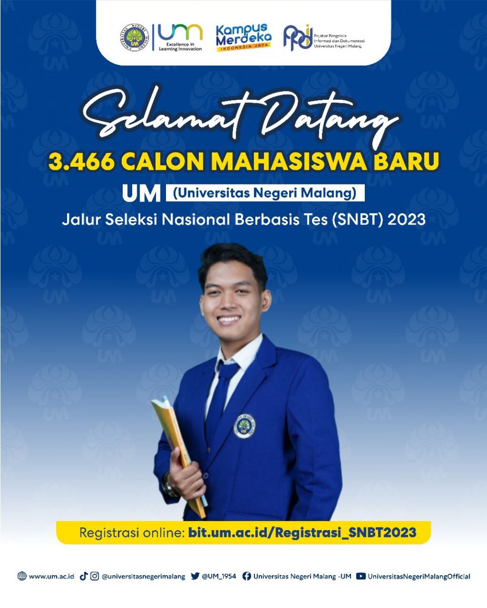 3.466 Calon Mahasiswa Baru Diterima Di UM Melalui UTBK SNBT ...