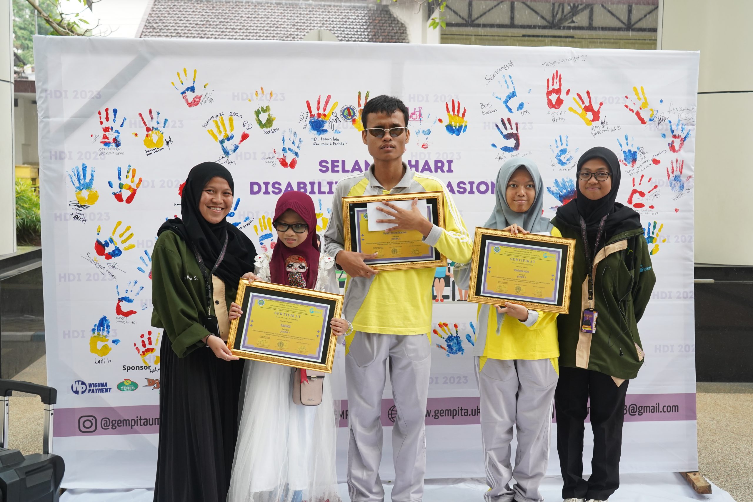 UKM Gempita UM: Meriahkan Hari Disabilitas Internasional 2023