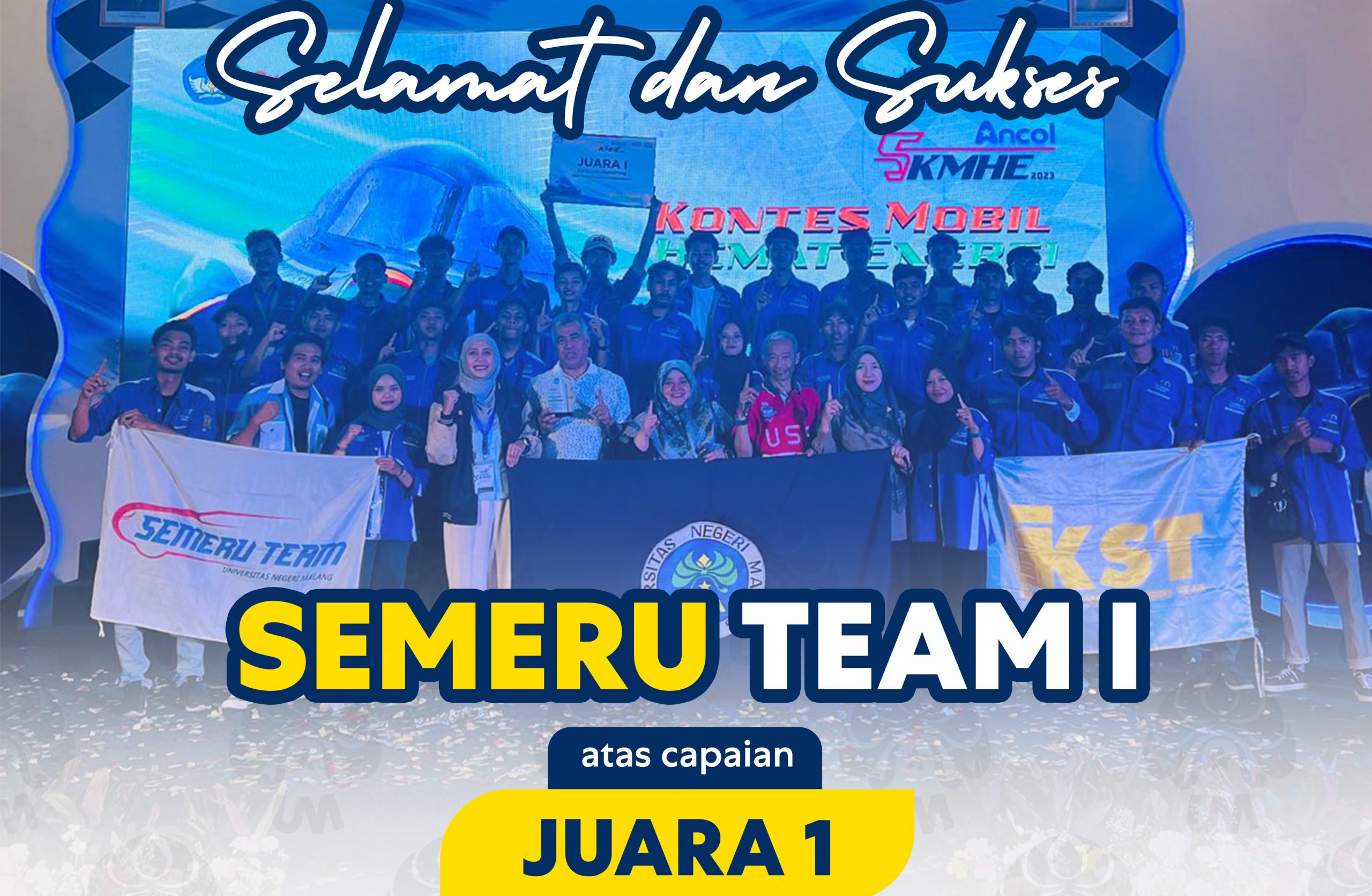Konsisten Raih Juara Sejak 2016, Semeru Team Kembali Raih Juara I di KMHE 2023