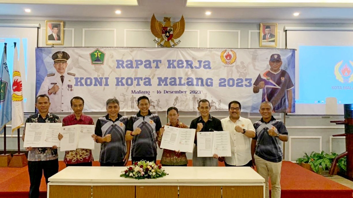 Resmi, UM Jalin Kerjasama dengan KONI Kota Malang dalam Mendukung Potensi dan Prestasi Atlet