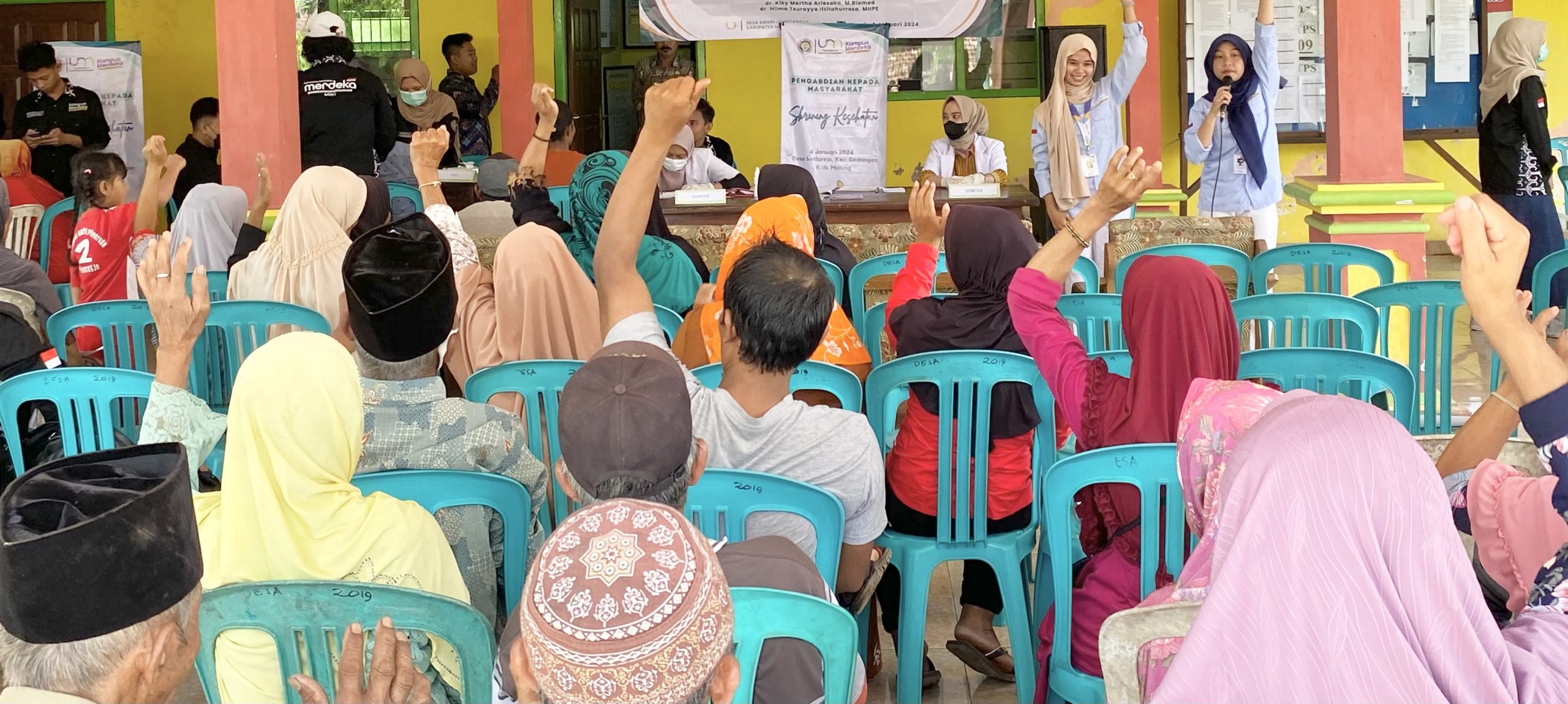 FK UM Gelar Pemeriksaan Kesehatan Gratis di Desa Sindurejo