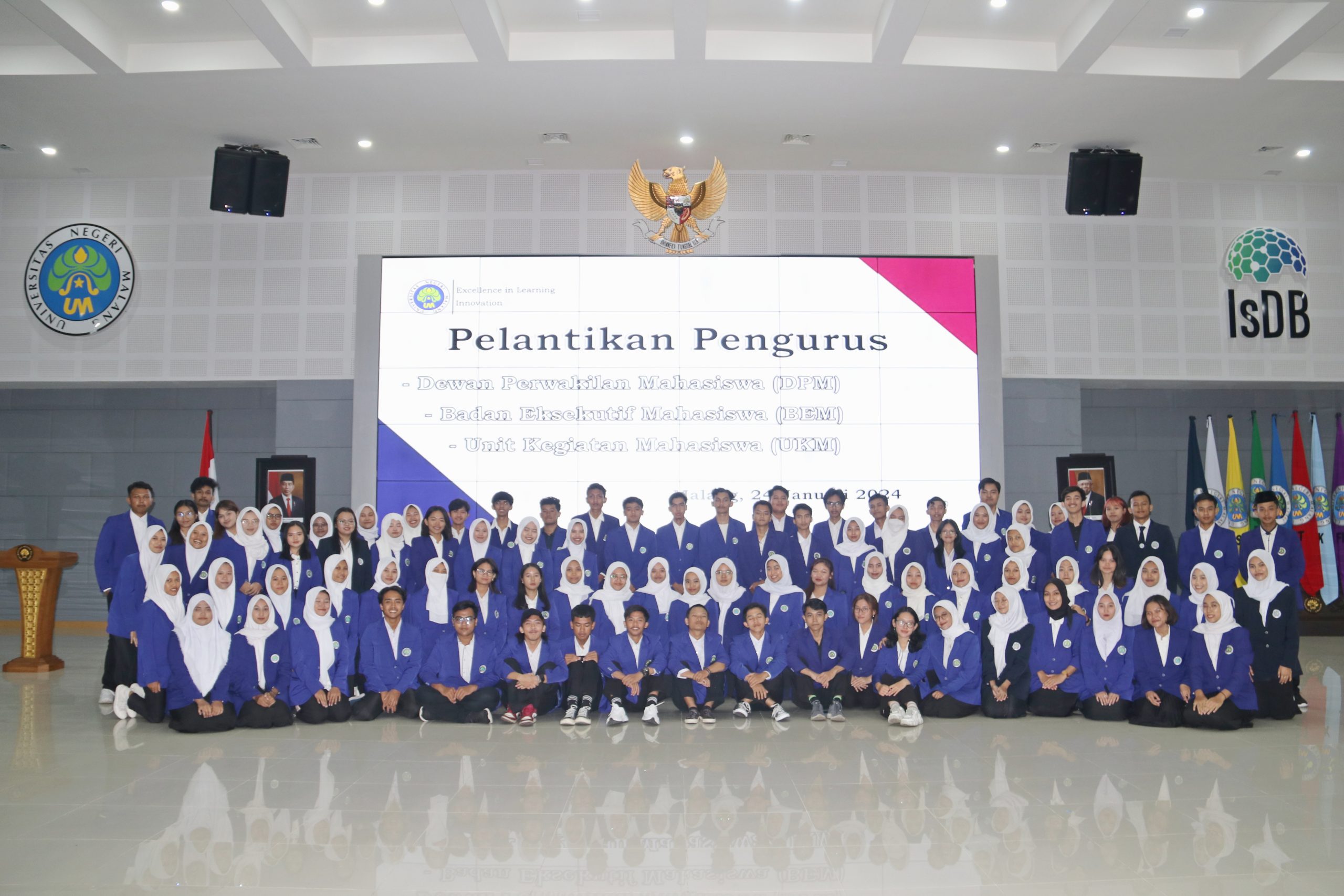 Resmi Dilantik: Kepemimpinan Ormawa Baru UM Siap Mengubah Masa Depan Kampus