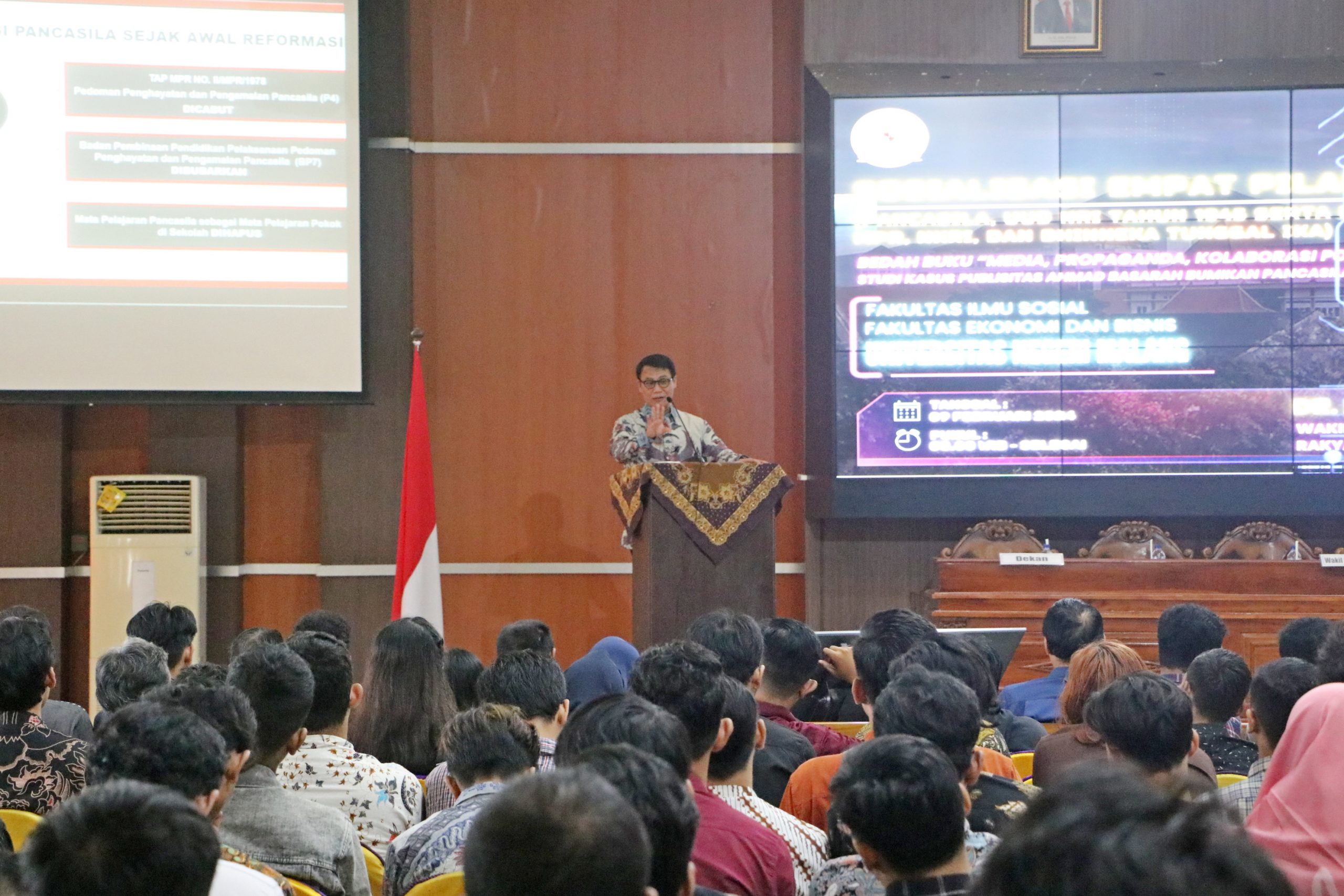 UM Gelar Sosialisasi Empat Pilar MPR RI Bersama Dr. Ahmad Basarah