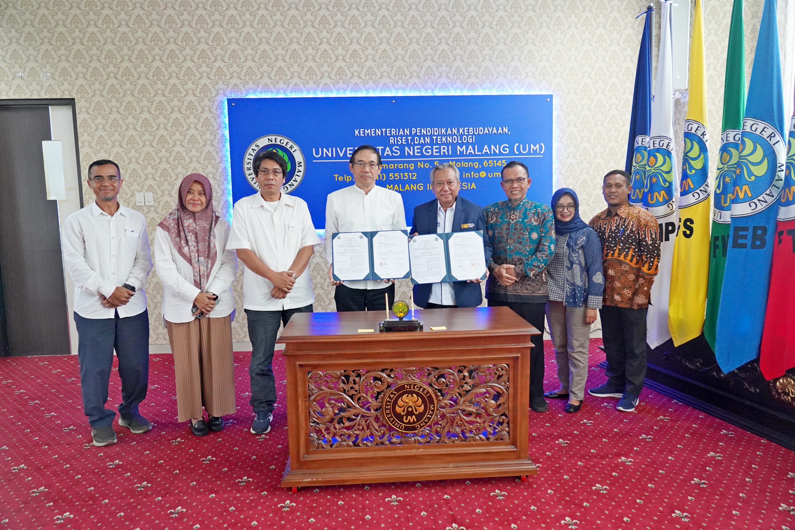UM Gelar Penandatanganan MoU dengan Universitas Muhammadiyah Surakarta