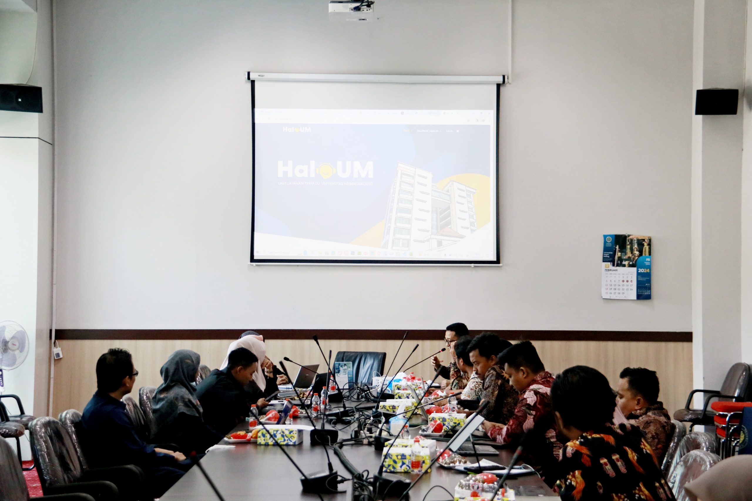 Saling Diskusi dan Berbagi Pengalaman, PPID UM Terima Kunjungan dari Tim Humas UTM