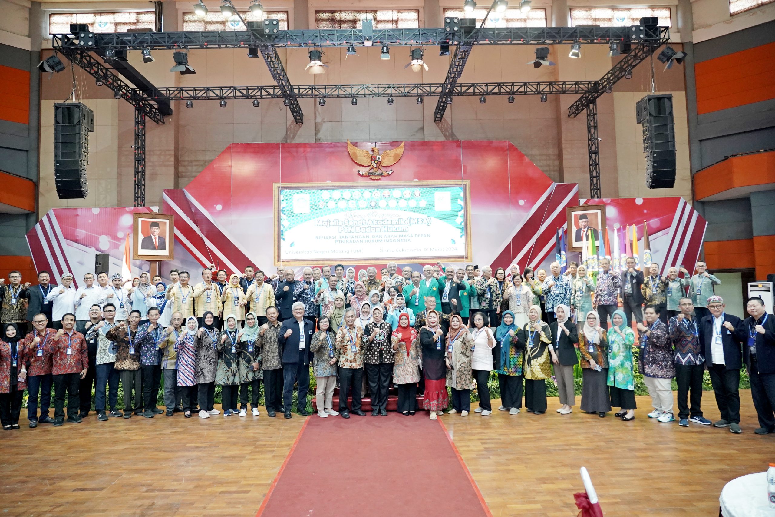 UM Menjadi Tuan Rumah Sidang Paripurna Majelis Senat Akademik PTN-BH 2024