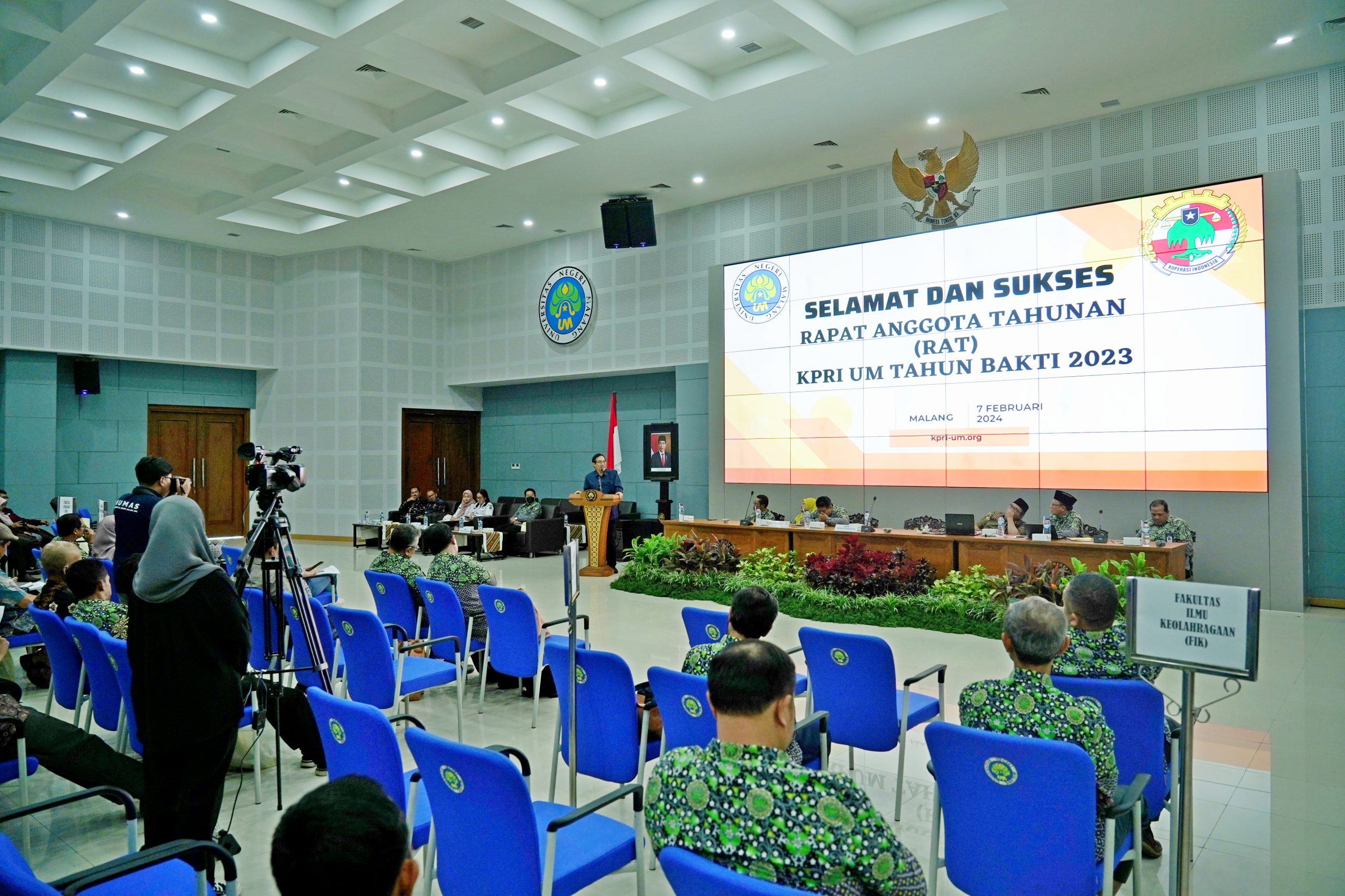 KPRI UM Gelar Rapat Anggota Tahunan (RAT) Masa Bakti 2023
