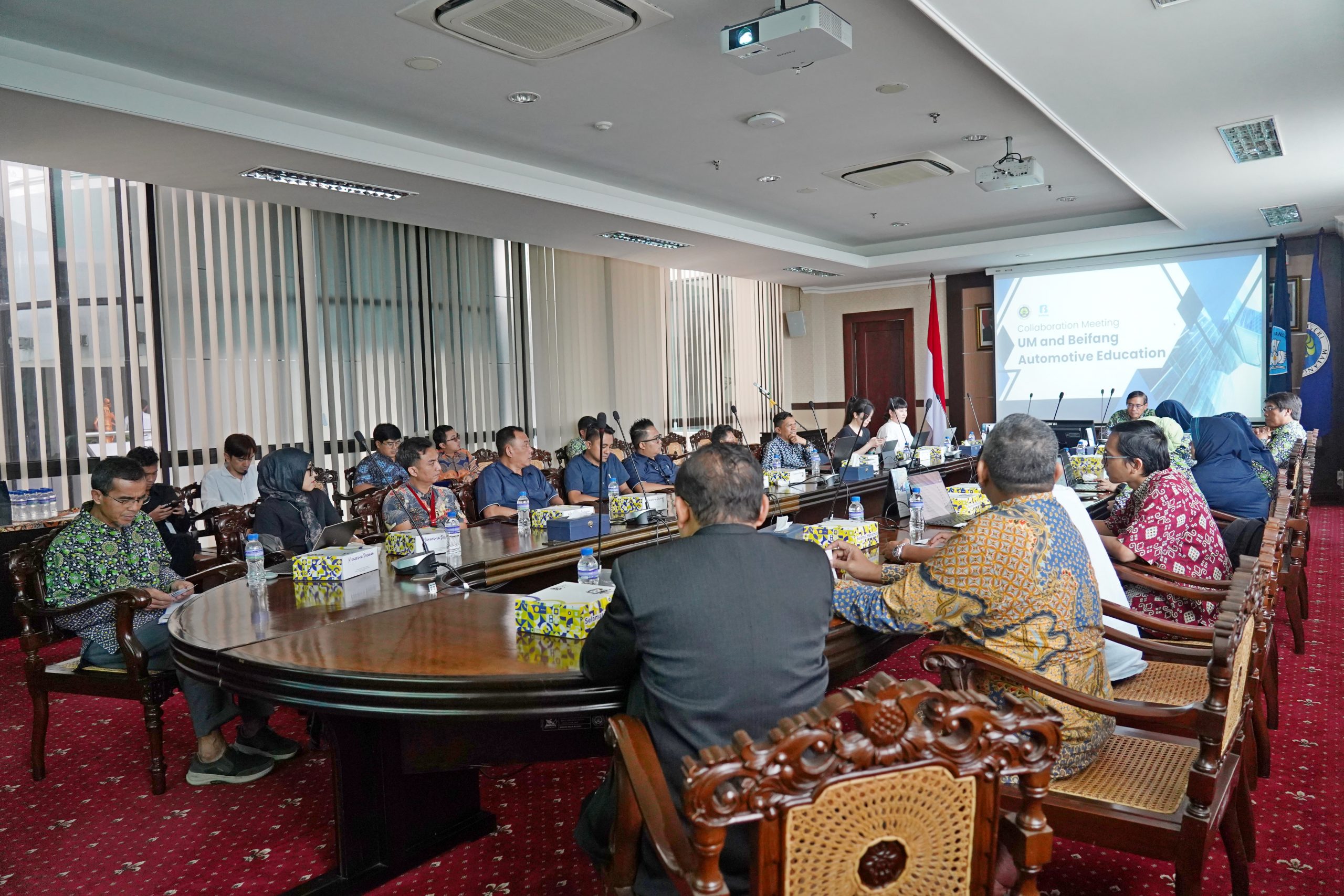 Galakkan Pengembangan Pendidikan Otomotif, UM Gandeng Beifang Automotive Education