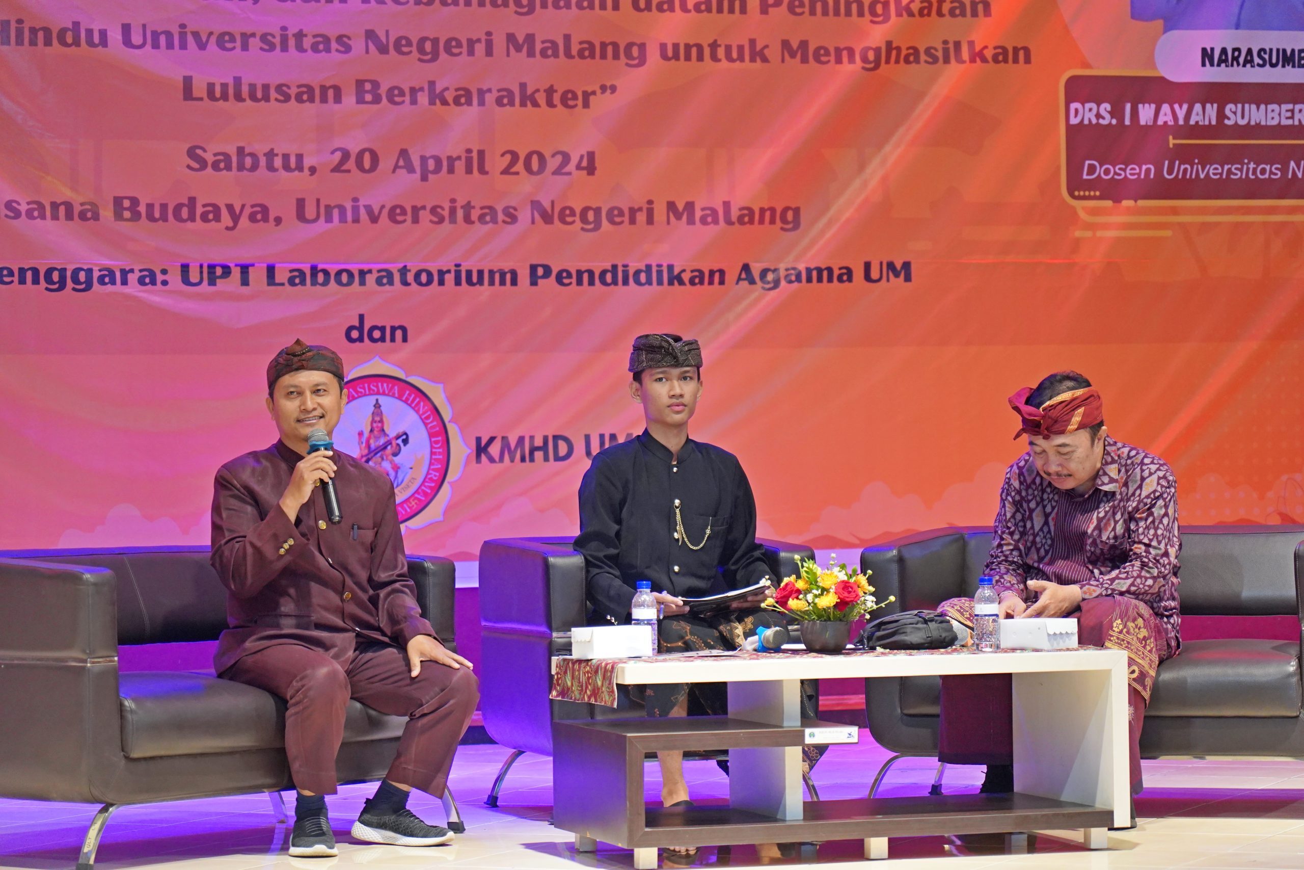 Komitmen Wujudkan Kampus Multikultural, UM Gelar Seminar Nyepi Tahun Saka 1946 bertema “Sat Cit Ananda”