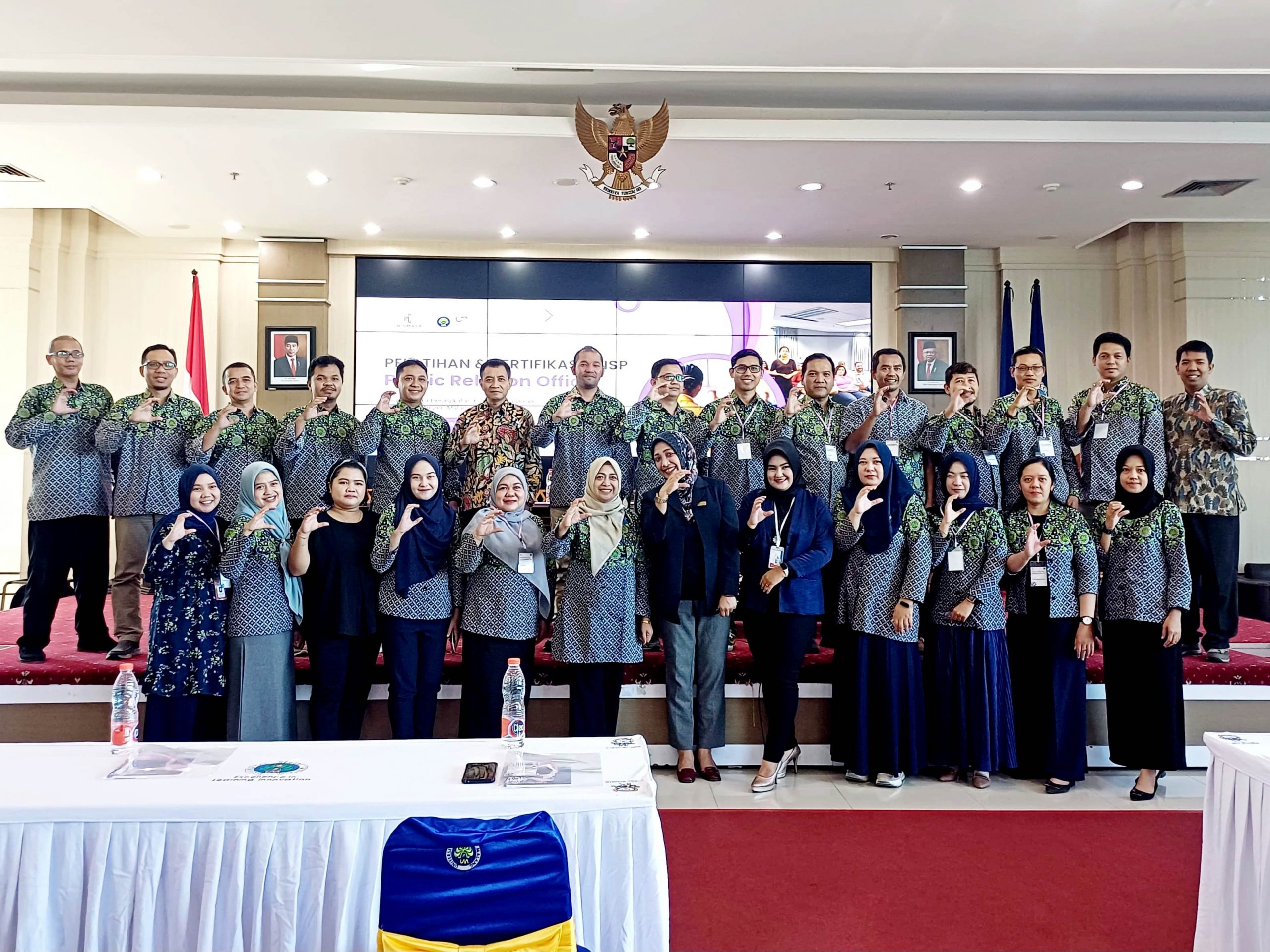 Tingkatkan Kompetensi Dosen, UM Gelar Pelatihan & Sertifikasi BNSP Public Relation Officer