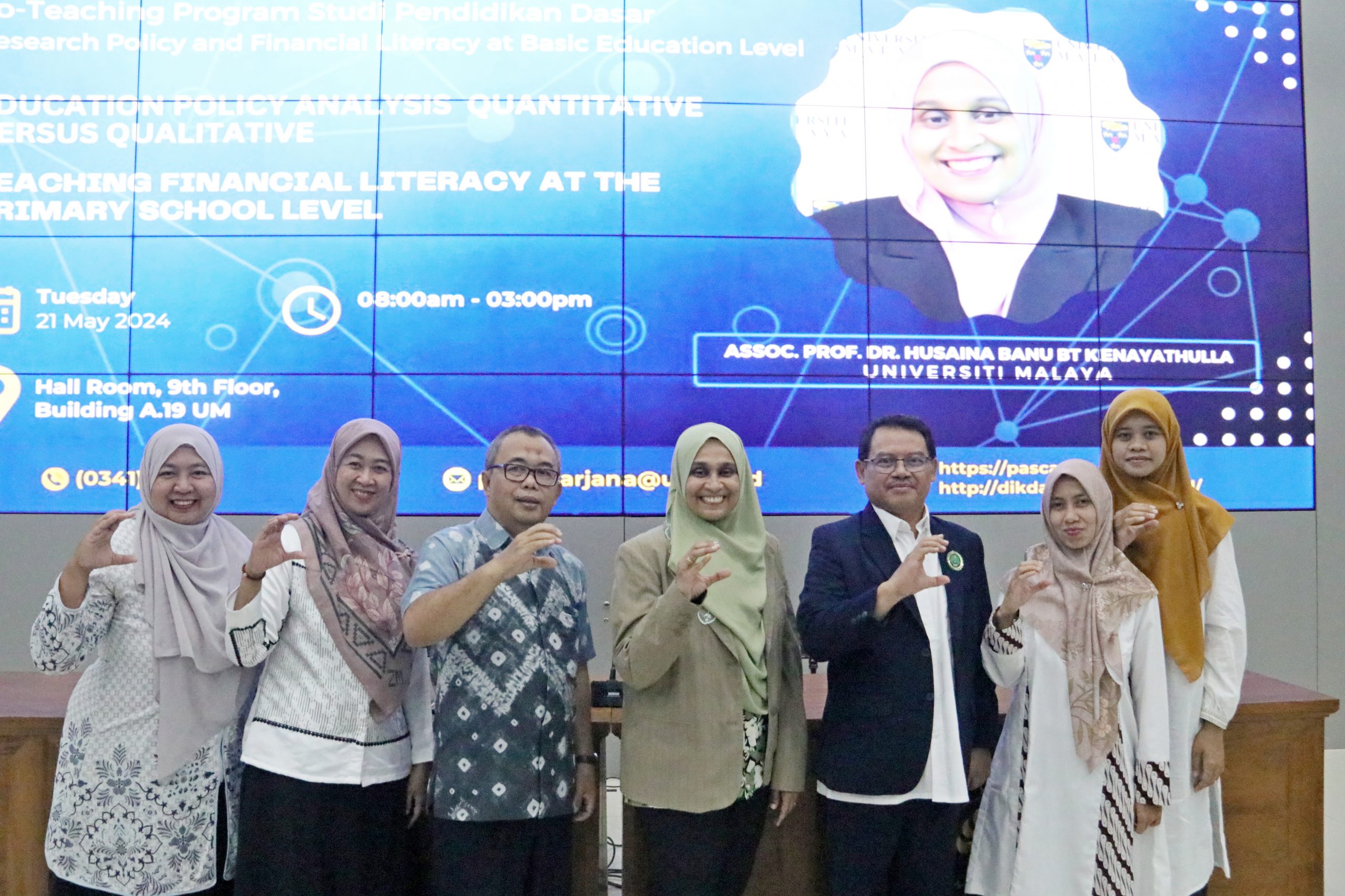 Sekolah Pascasarjana UM Gelar Co-Teaching untuk Kembangkan Keilmuan Program Studi Pendidikan Dasar