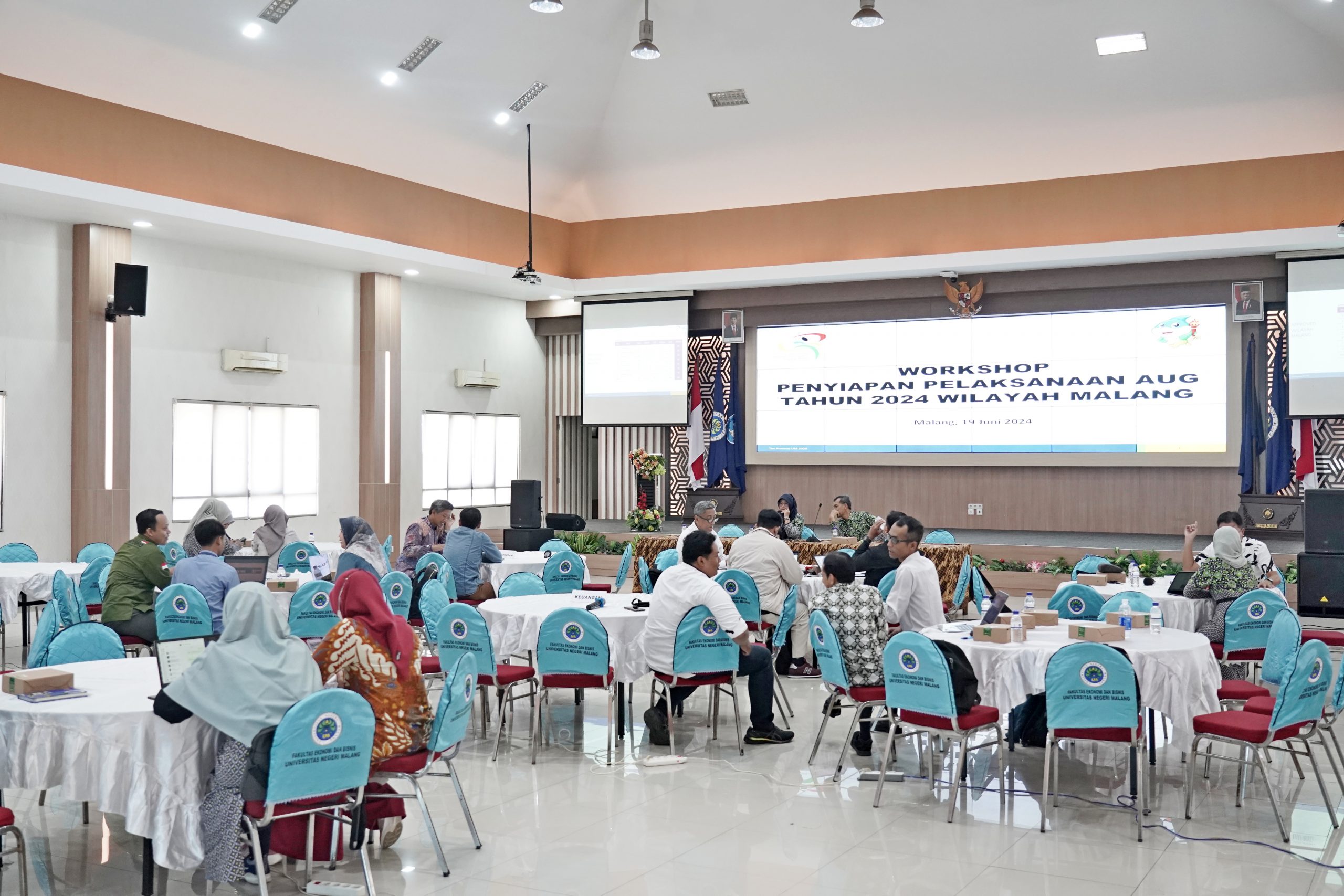 UM dengan Panitia Persiapan AUG 2024 Gelar Koordinasi Bersama