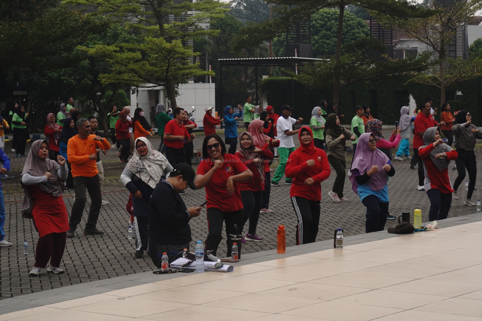 [GALERI] Senam Pagi Bersama | Universitas Negeri Malang (UM)