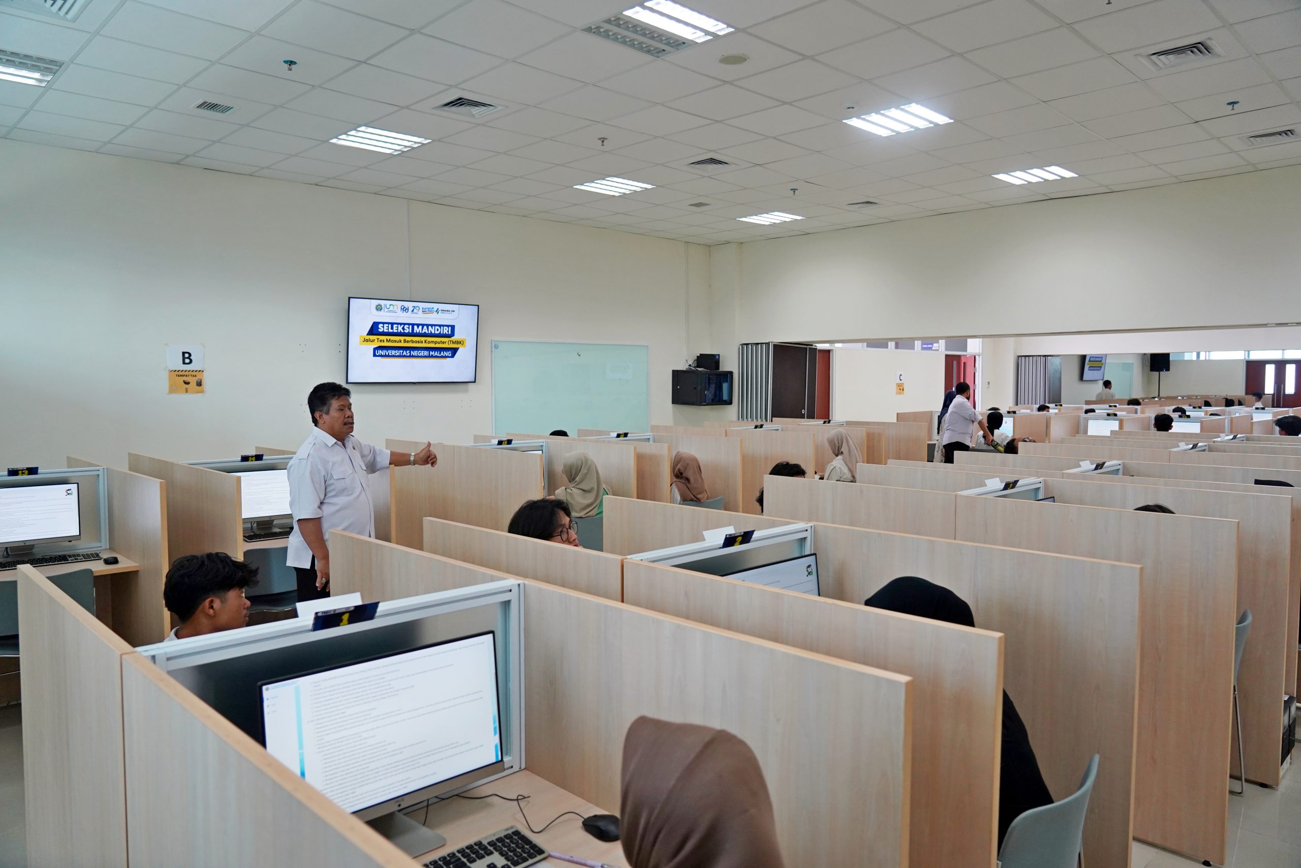 Menjelang Tahun Ajaran Baru: Ribuan Calon Mahasiswa Ikuti Seleksi TMBK di UM