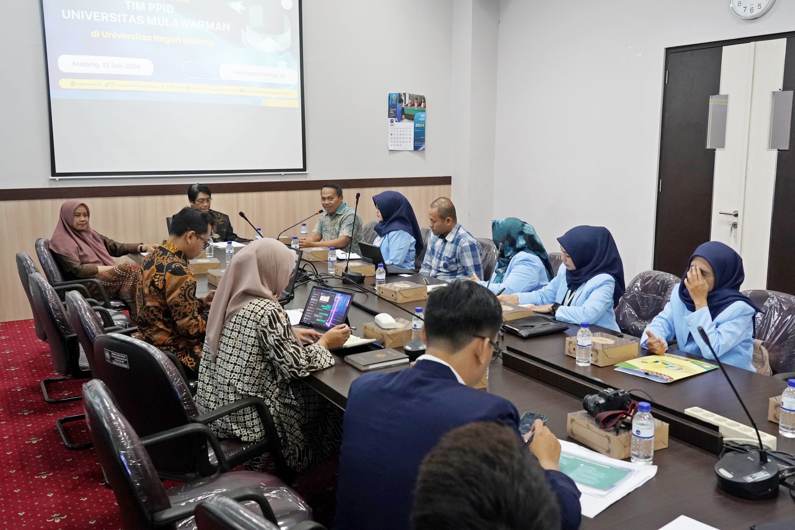 Universitas Negeri Malang Terima Kunjungan dari Tim PPID Universitas Mulawarman