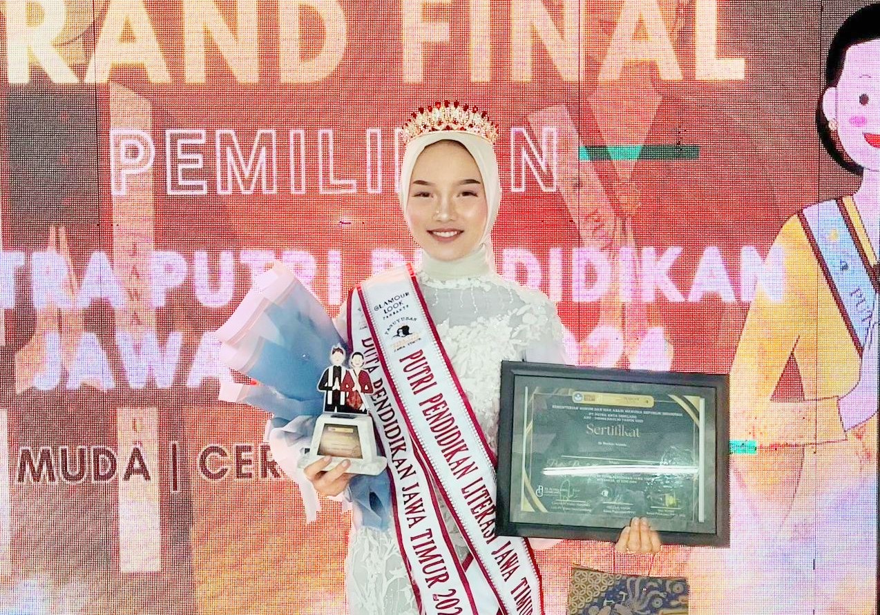 Photo of Sukses Raih Gelar Winner Puteri Literasi Jawa Timur 2024, Aprilia Nur Cahyanti Siap Melaju ke Ajang Nasional