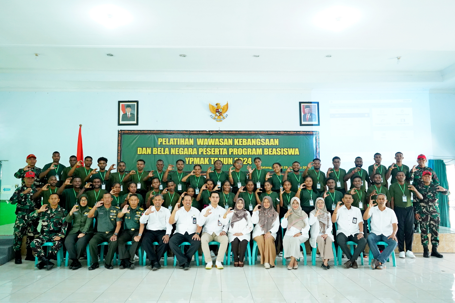 37 Mahasiswa Papua Penerima Beasiswa YPΜΑΚ Ditempa di UM