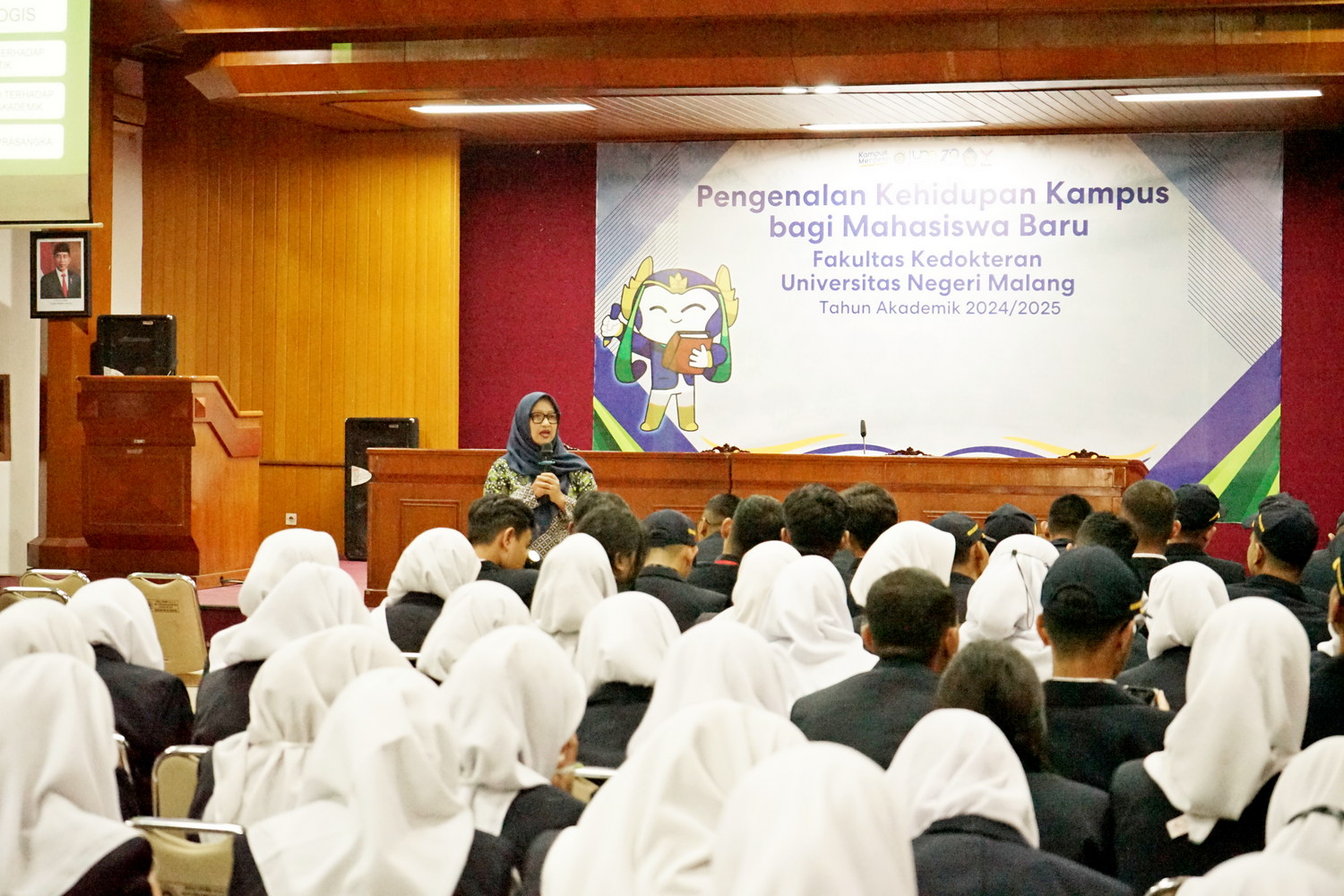 Semangat Baru untuk Maba Kedokteran, PKKMB FK UM 2024 Digelar dengan Meriah