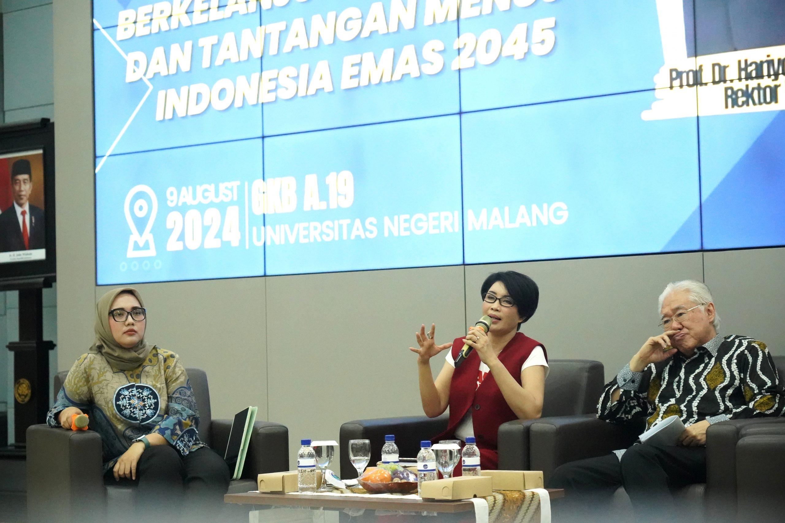 UM Bahas Strategi Menuju Indonesia Emas 2045 dalam Kuliah Kebangsaan
