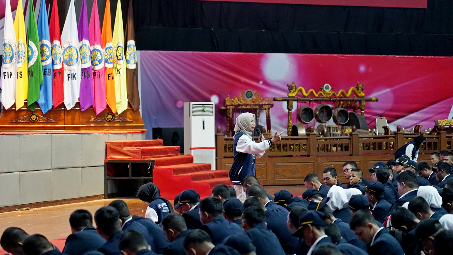 PKKMB FMIPA UM 2024 Bekali Mahasiswa Baru dengan Character Building