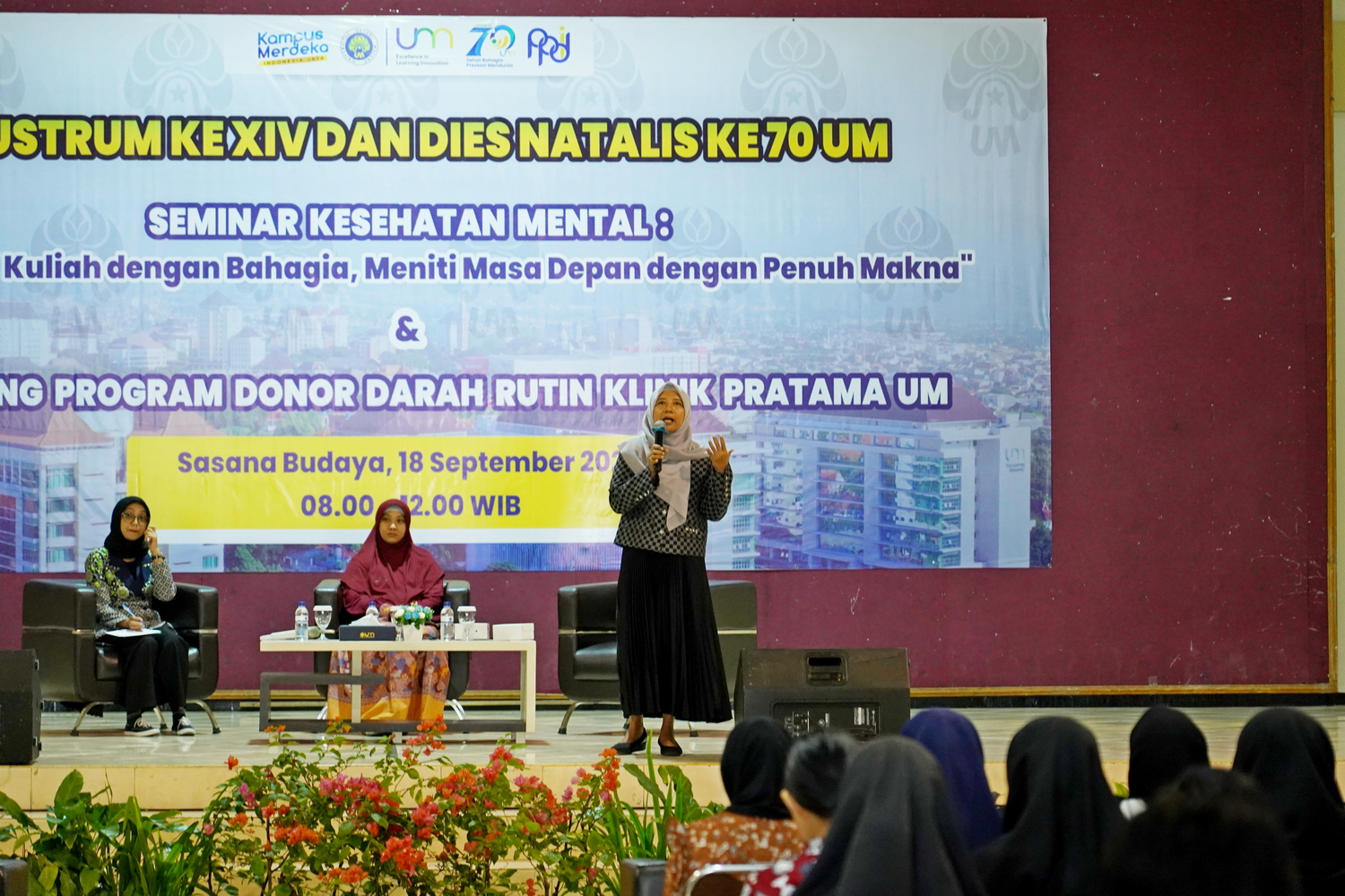UM Gelar Seminar Kesehatan Mental: Jalani Hidup Bahagia dan Bermakna