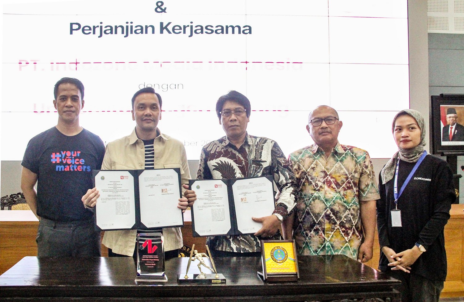 UM Kerja Sama dengan PT Indozone Media Tingkatkan Skill Jurnalistik Mahasiswa