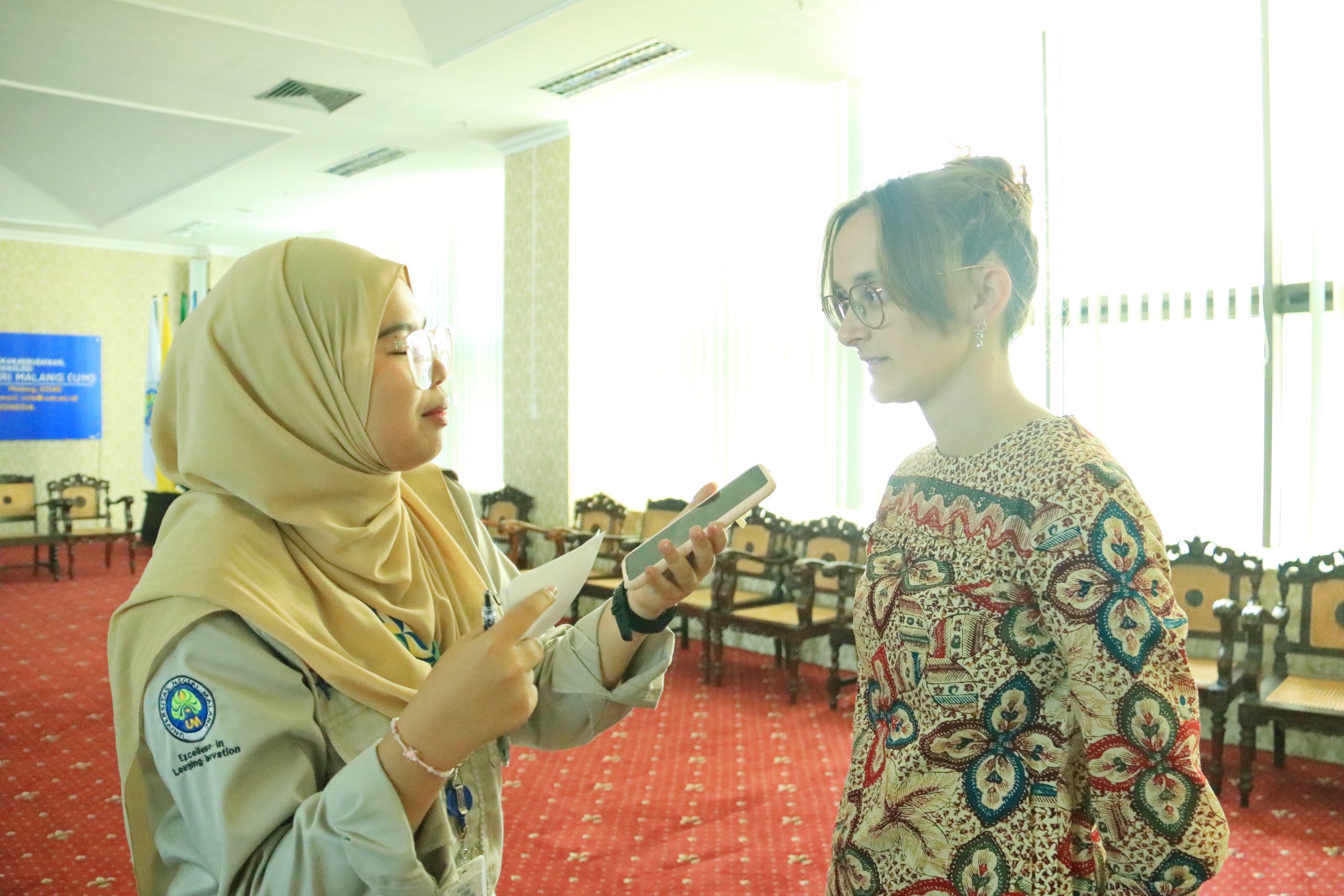 Tertarik Belajar Bahasa Indonesia, Mahasiswa Amerika Bersemangat Ikut Program BIPA UM
