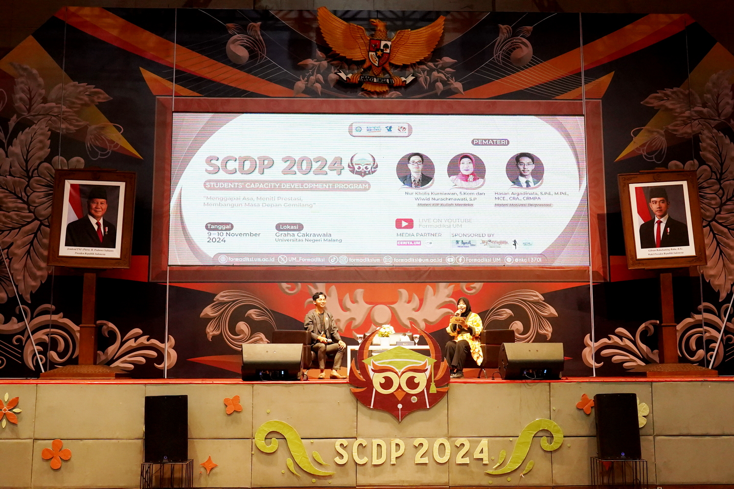 1.724 Mahasiswa Baru KIP-K UM Antusias Ikuti SCDP 2024
