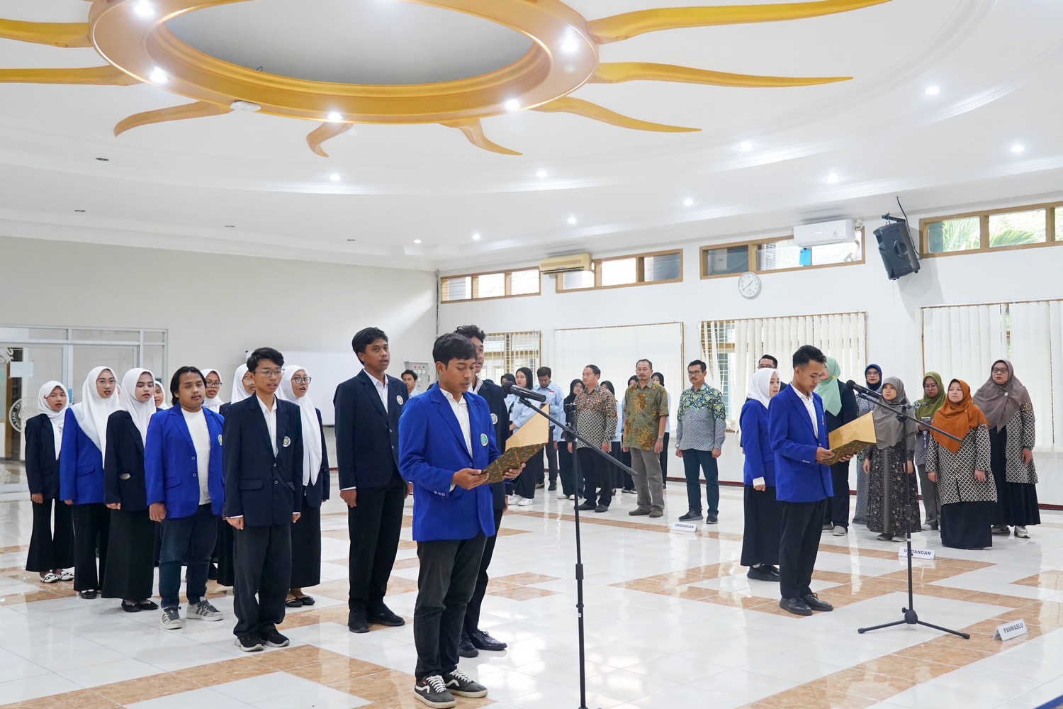 Pelantikan Panitia Pemilu Ormawa UM 2024, Wujudkan Janji Demi Integritas