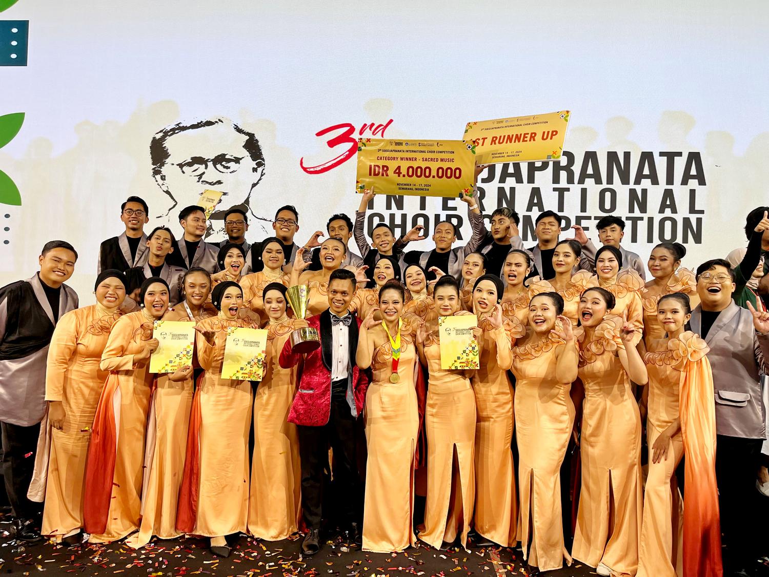 PSM Swara Satata Çakti UM Borong Penghargaan di Ajang Internasional