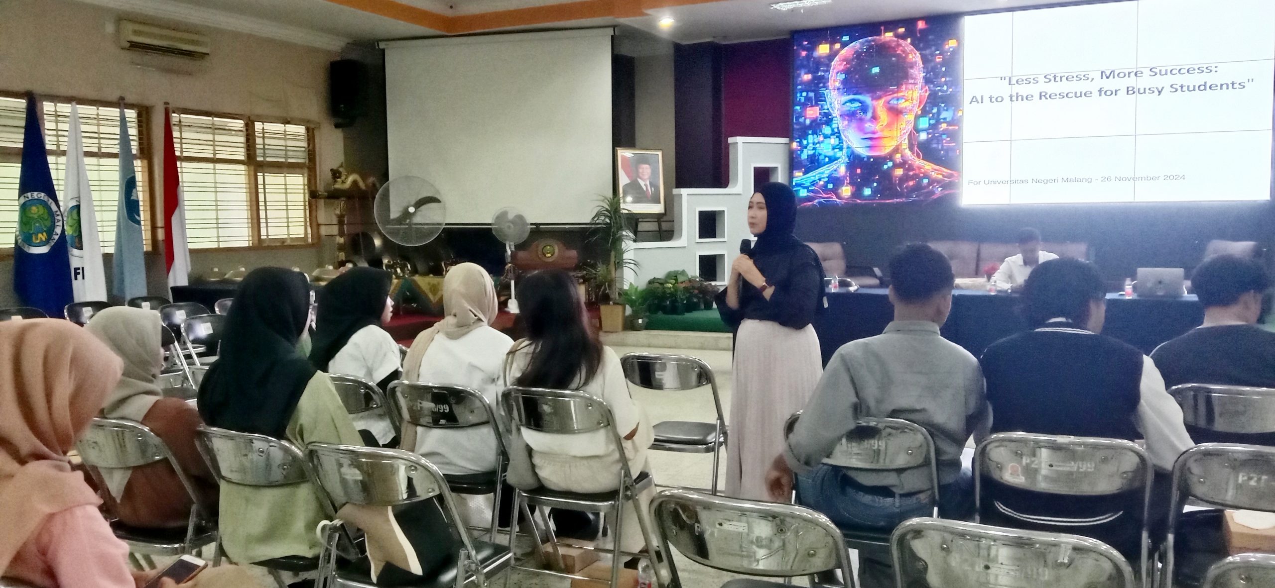 Pelatihan Pemanfaatan Teknologi AI untuk Mahasiswa ORMAWA FIP UM