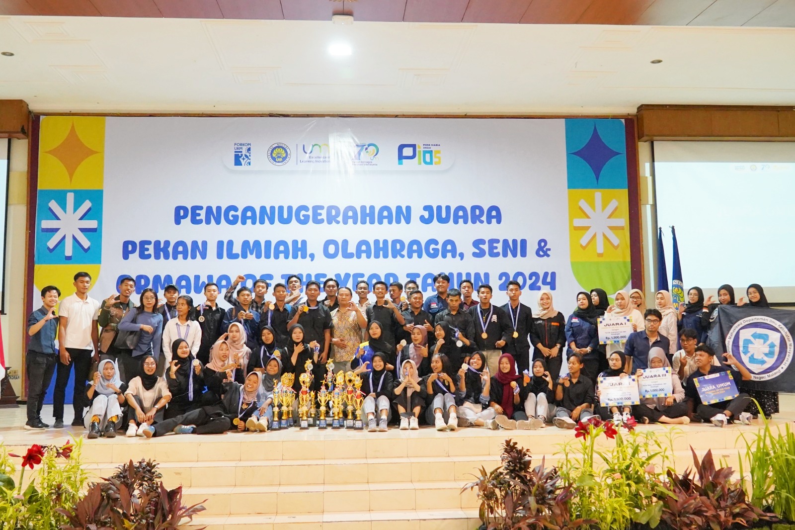 Semarak PIOS Maba 2024, UM Lahirkan Bibit Unggul Mahasiswa Berprestasi