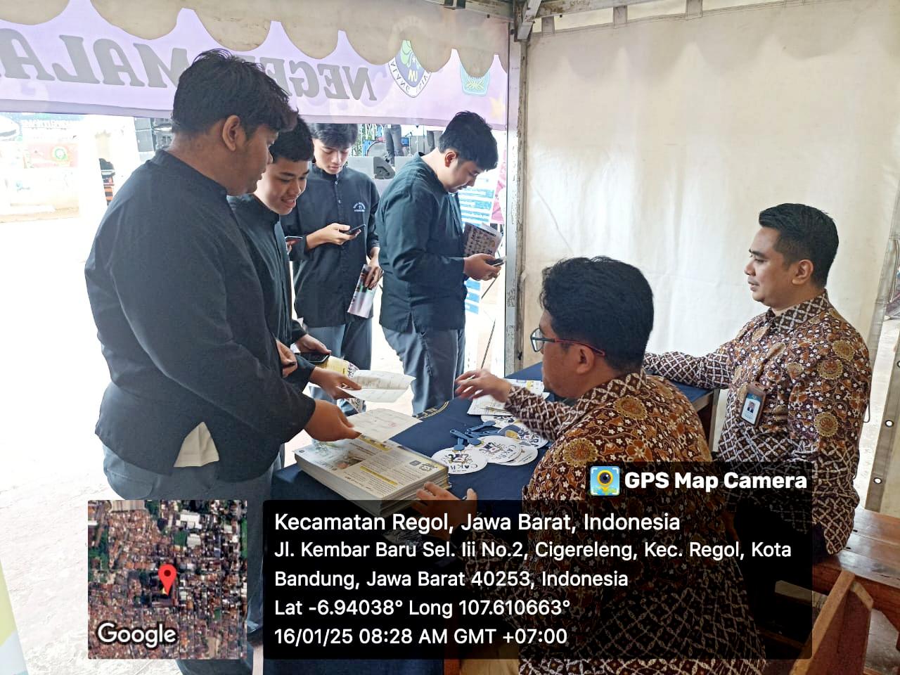 UM Sapa Siswa SMAN 11 Bandung pada Eleven Edufair 2025