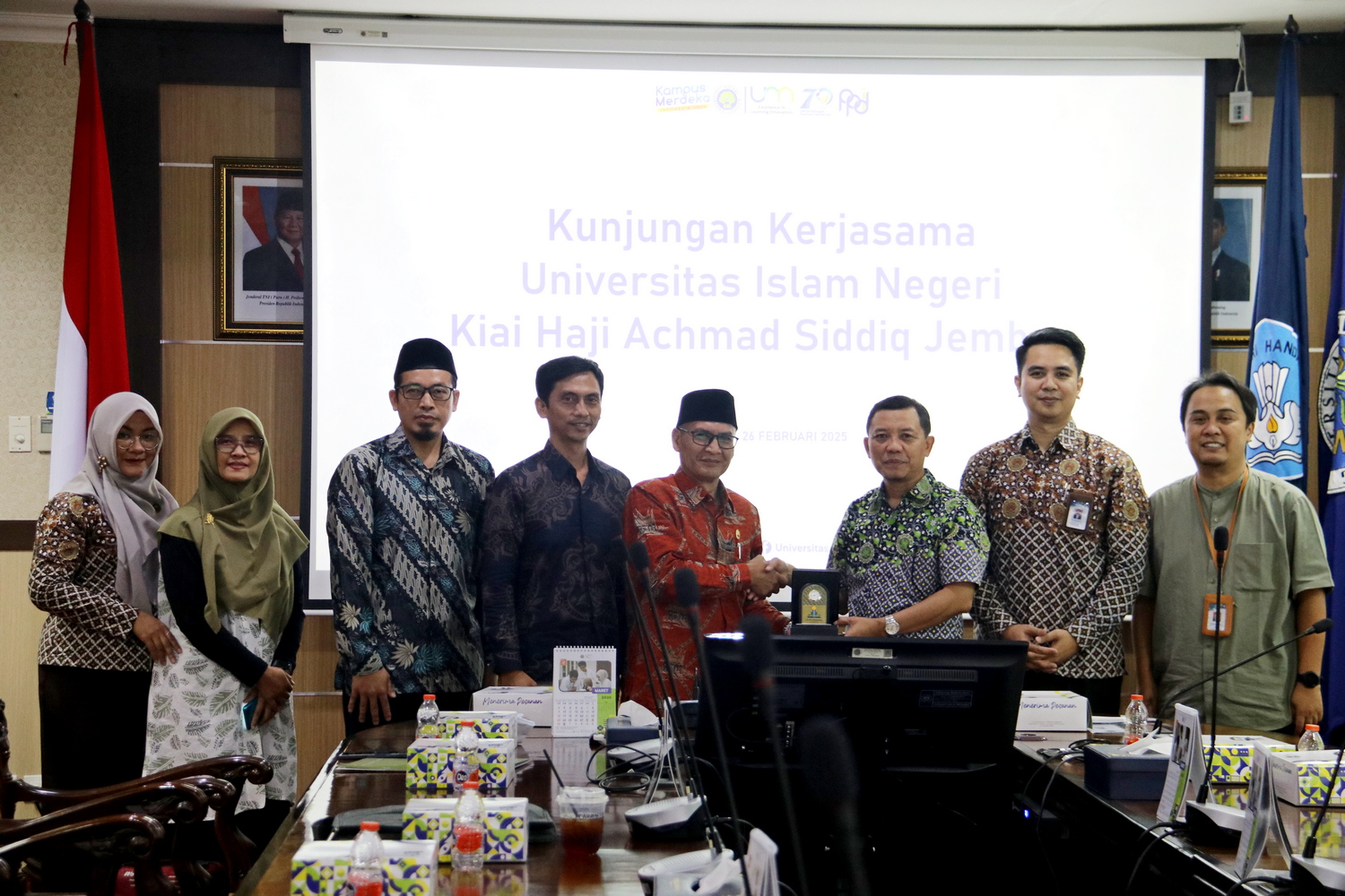 UM dan UIN KHAS Jember Perkuat Kolaborasi Riset dan Pertukaran Dosen