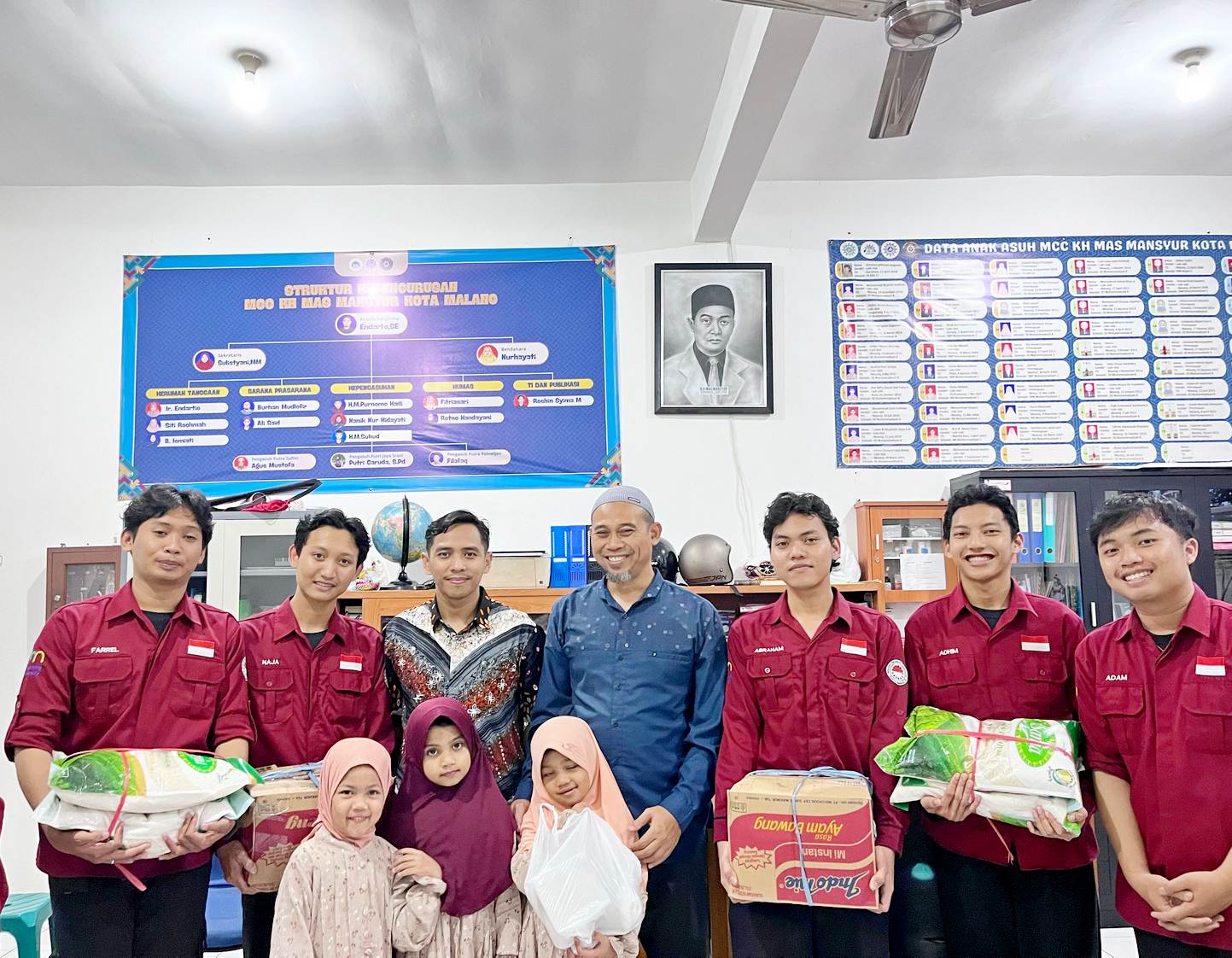 HMD SASINDO UM: Berbagi Bersama di Panti Asuhan Muhammadiyah KH. Mas Mansyur
