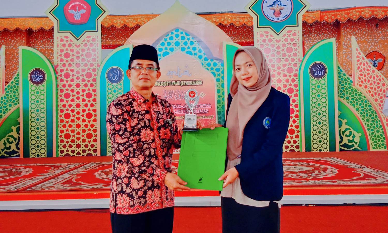 Raih Juara Harapan III: Afif Lailatus Harumkan Kampus UM di MTQ Internasional
