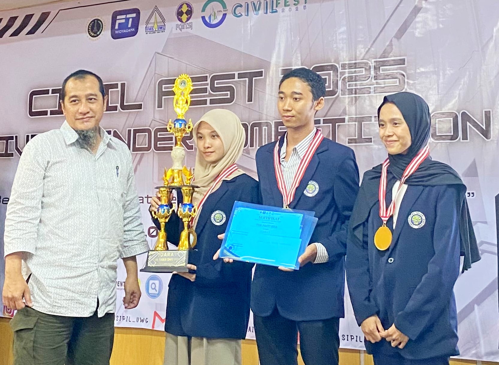 Raih Juara 1 Nasional, Mahasiswa FT UM Ciptakan Inovasi IPAL Berkelanjutan